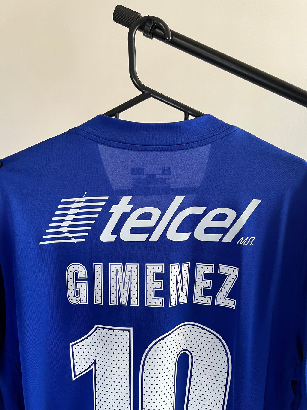 Jersey Original Cruz Azul 2014/15 Local Chaco Gimenez Under Armour 1245247