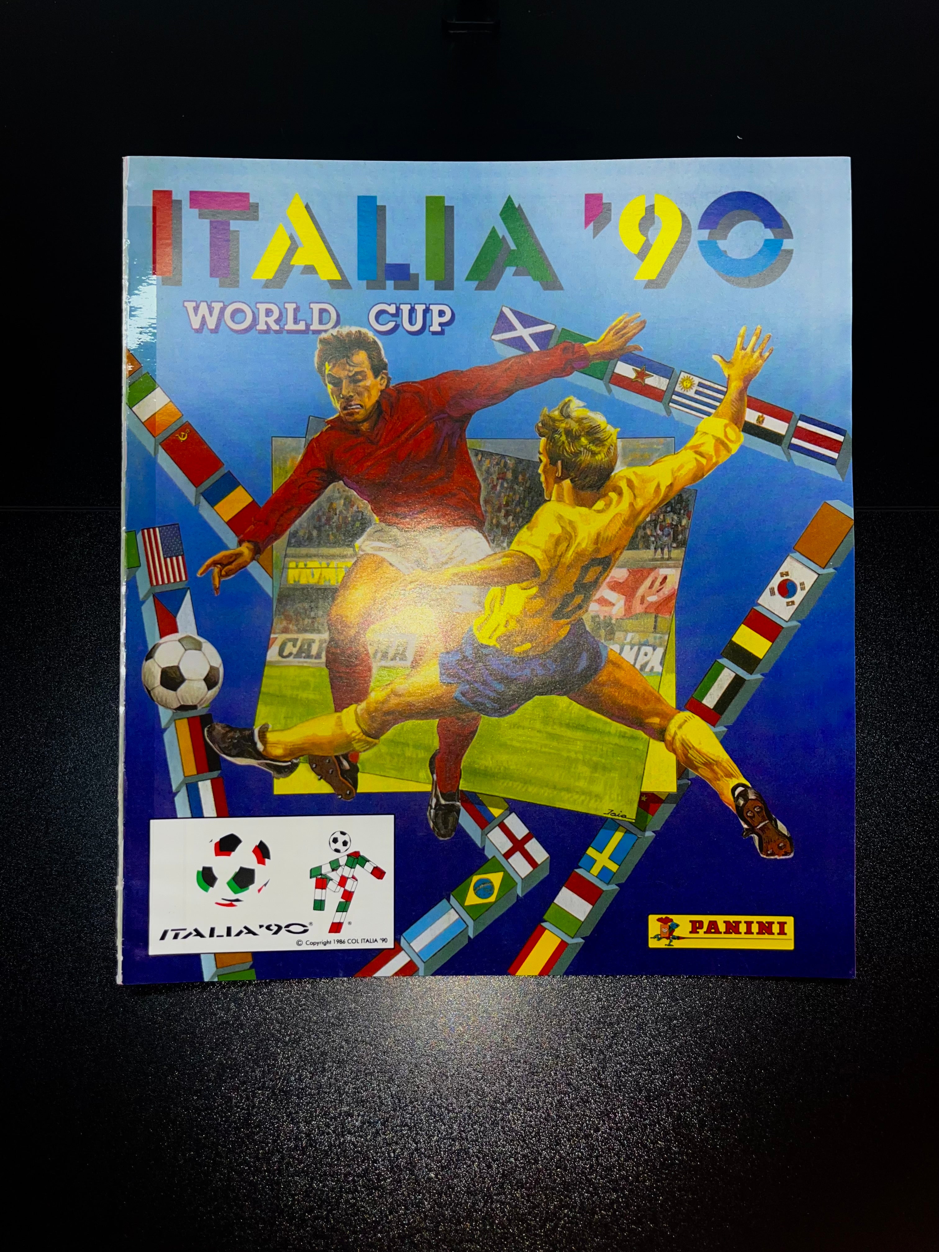 Álbum Panini Reedición Italia 1990 Original 100% Lleno