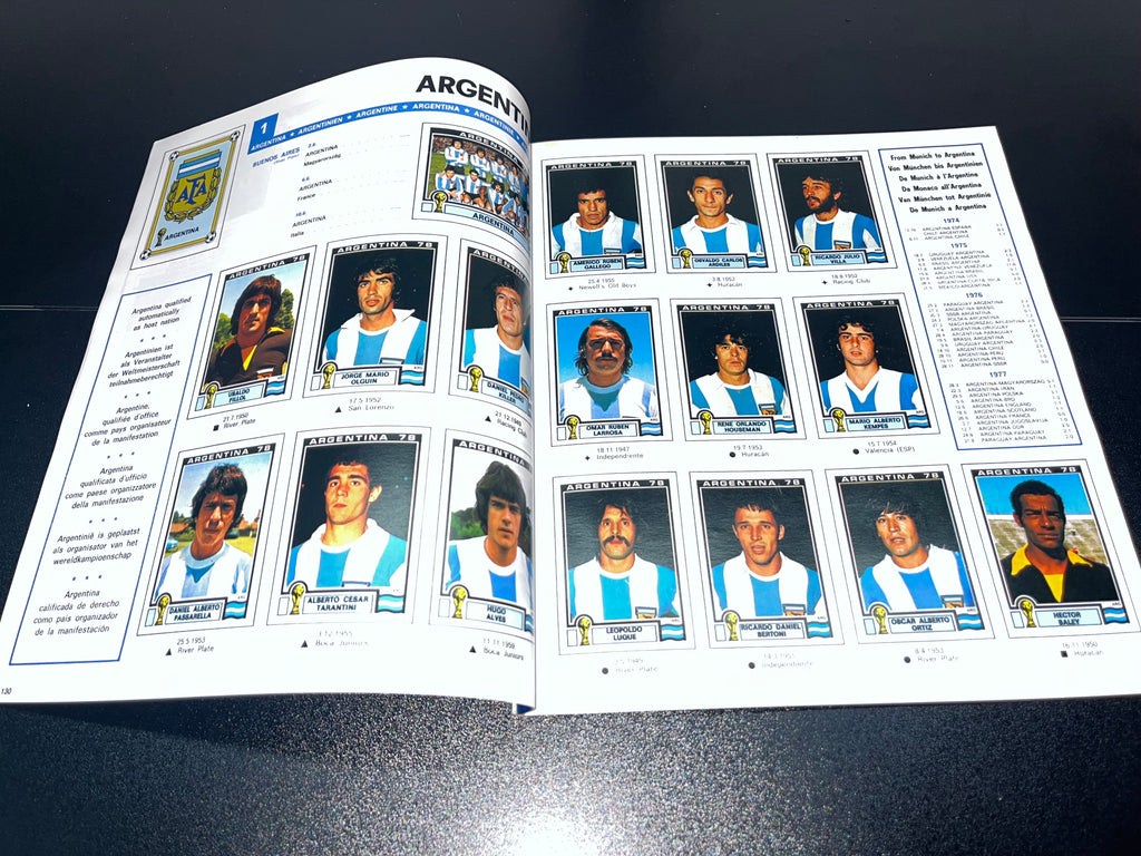 Álbum Panini Reedición Argentina 1978 Original 100% Lleno