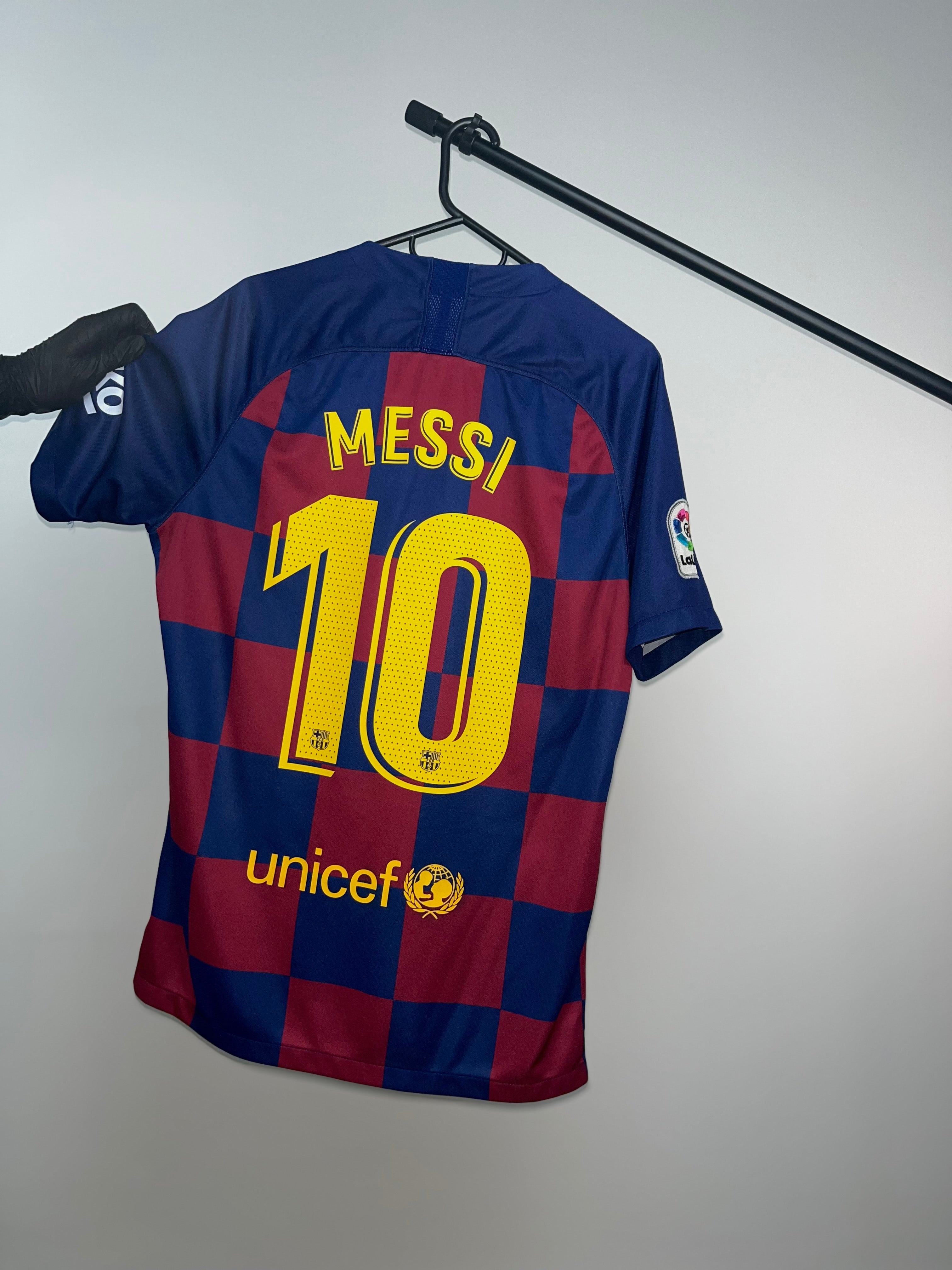 Jersey Original Barcelona 2019/20 Local Messi AJ5532-456 Nike