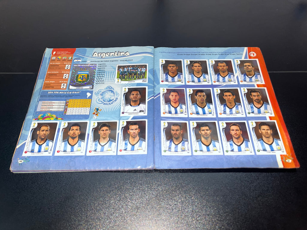 Álbum Panini Mundial Brasil 2014 Original 100% Lleno