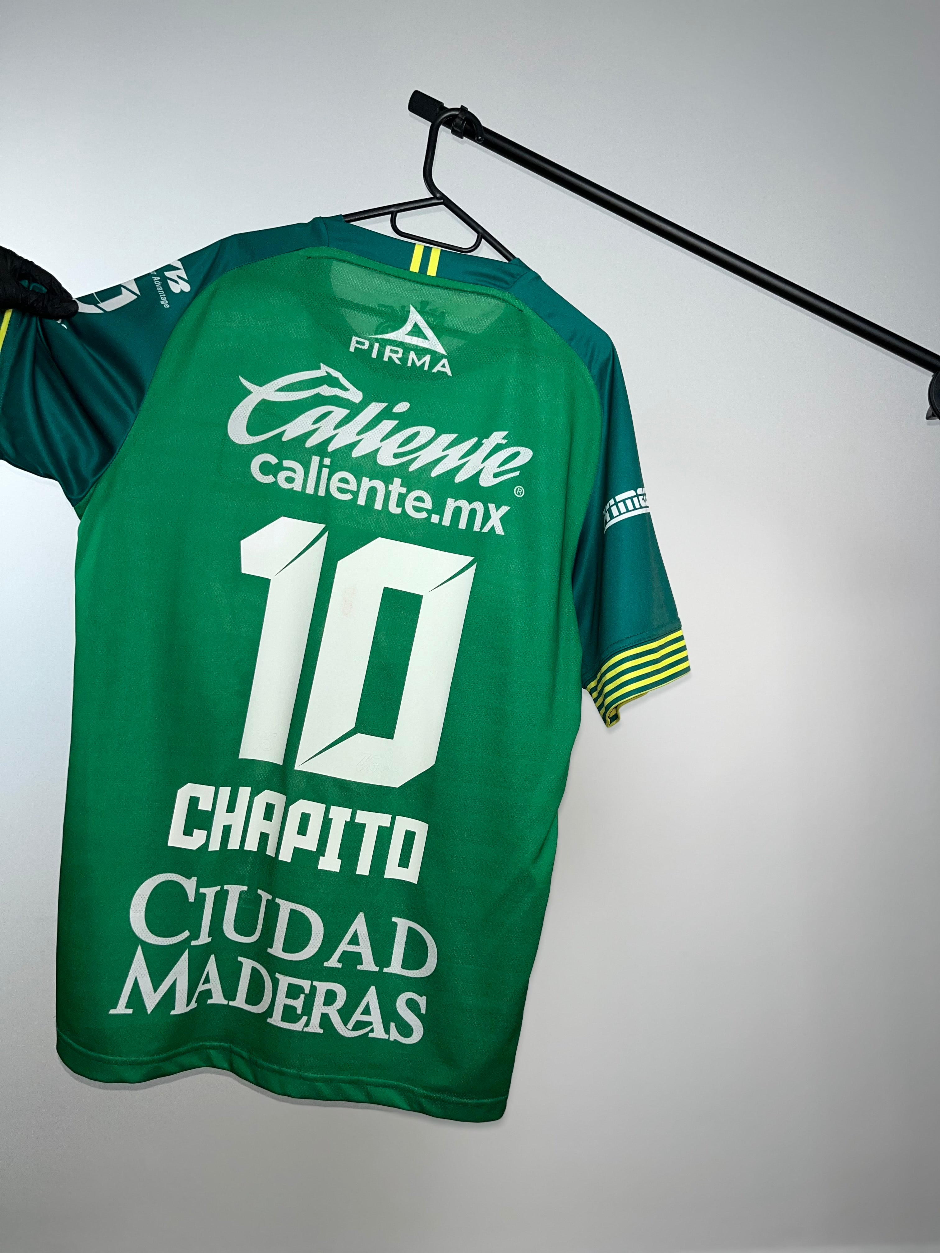 Jersey Original Leon FC 2019/20 Local Chapo Montes Pirma (Retro/Vintage/Clasica)