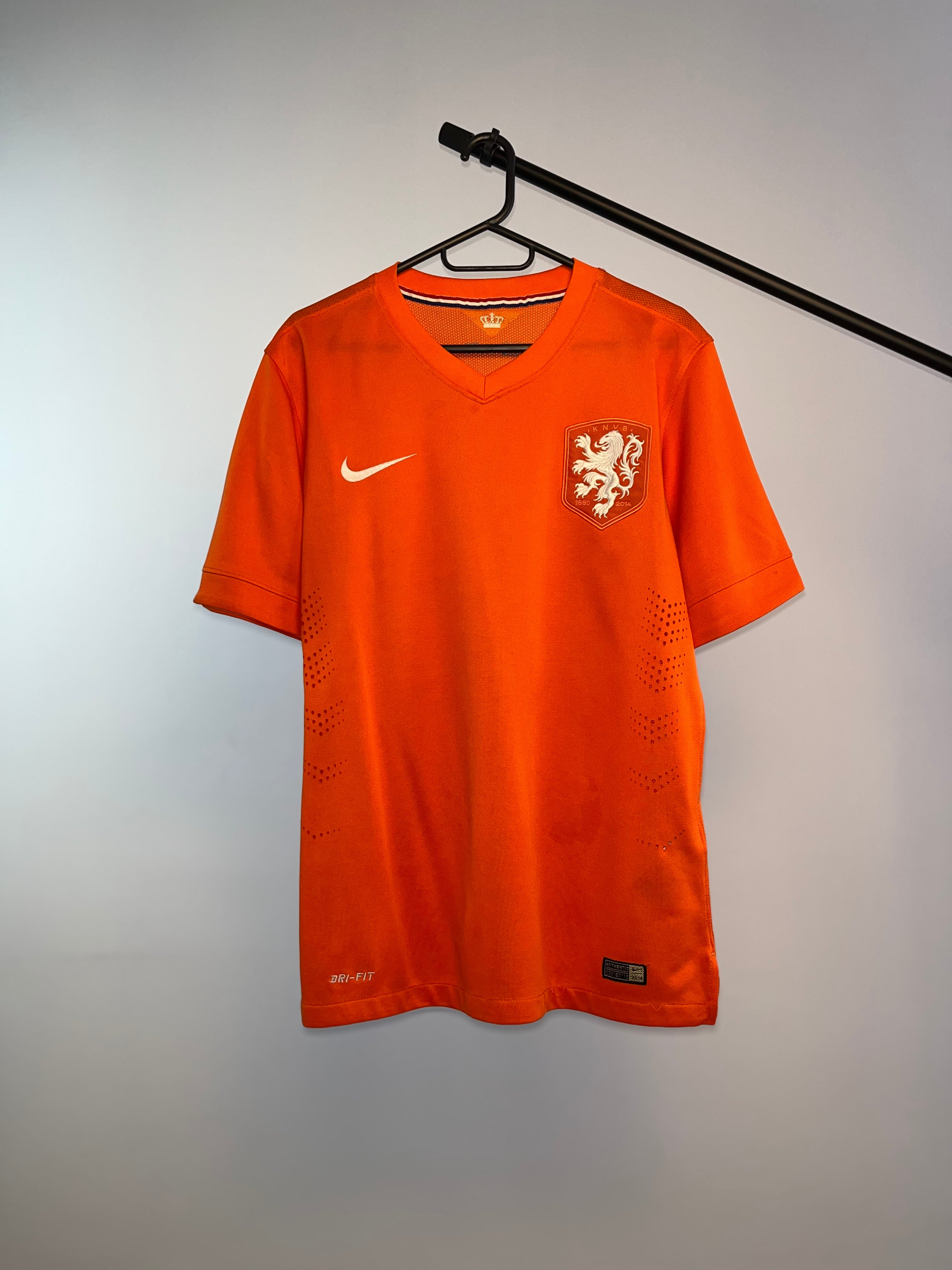 Jersey Original Holanda Mundial 2014 Local 577962-815 Nike (Paises Bajos)