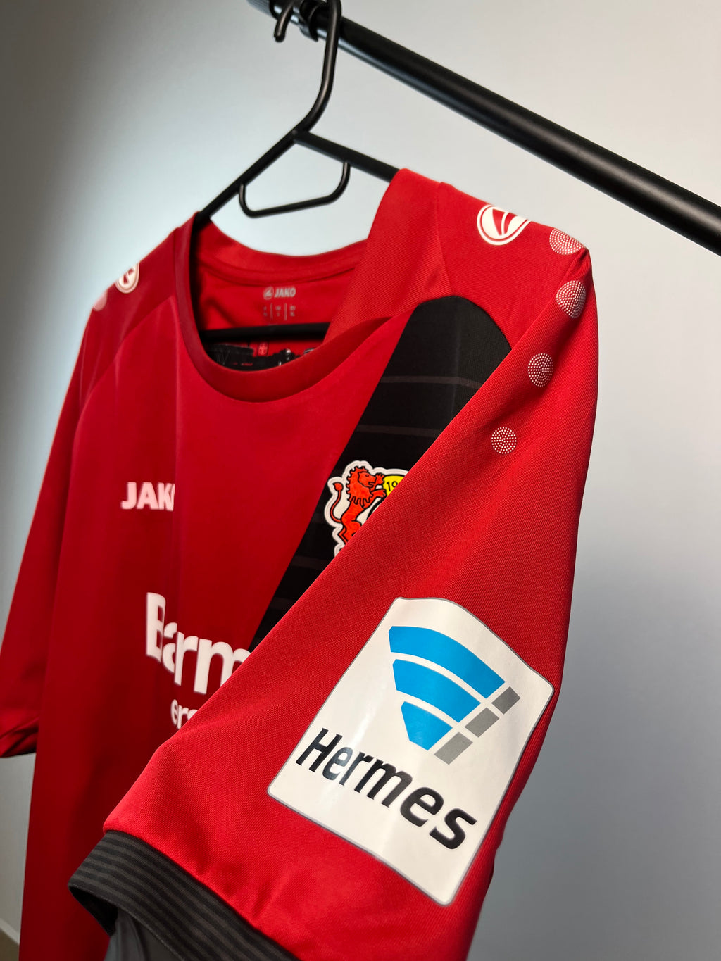 Jersey Original Bayern 04 Leverkusen 2016/17 Visita Chicharito BA4216A Jako