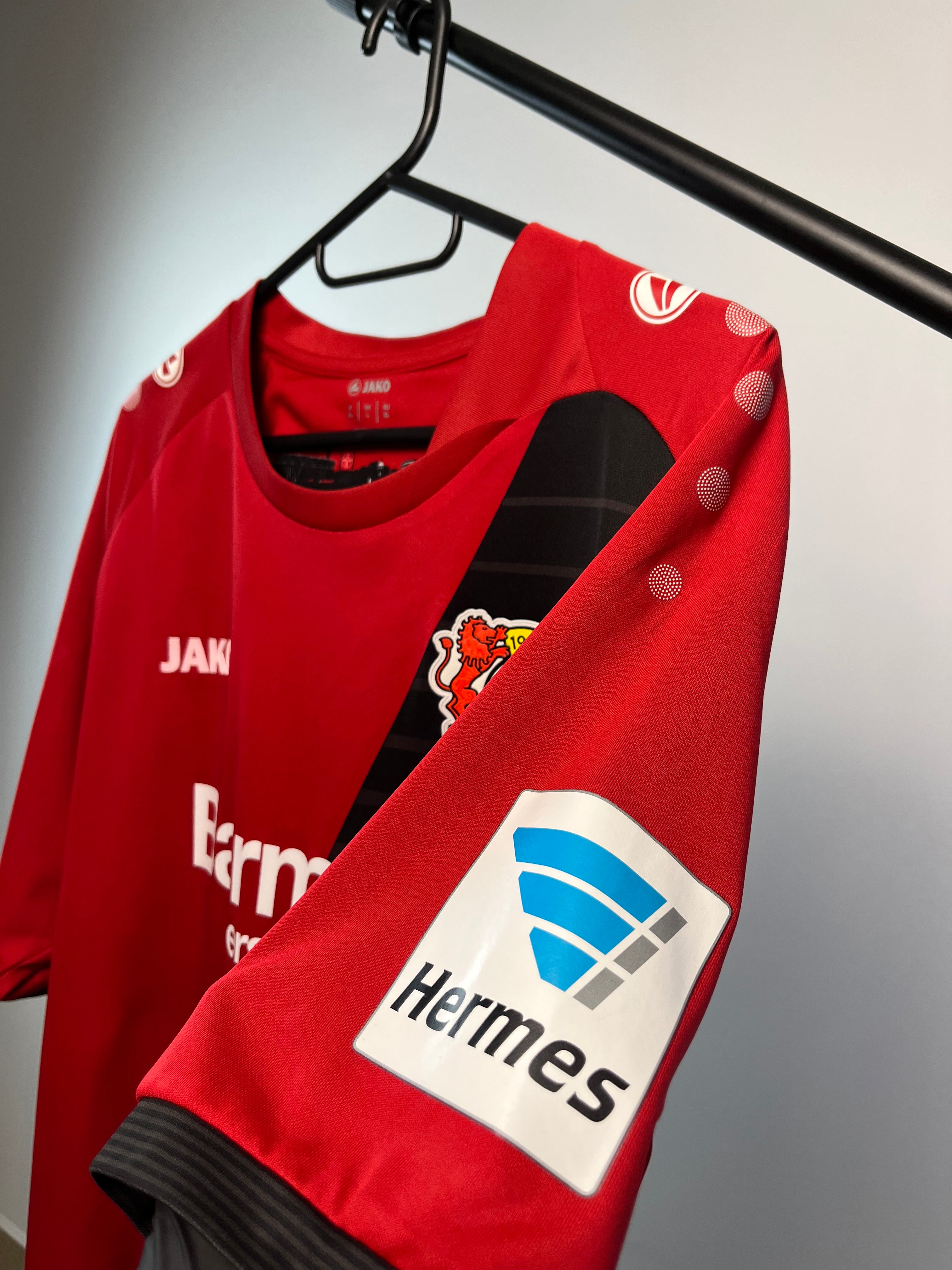 Jersey Original Bayern 04 Leverkusen 2016/17 Visita Chicharito BA4216A Jako