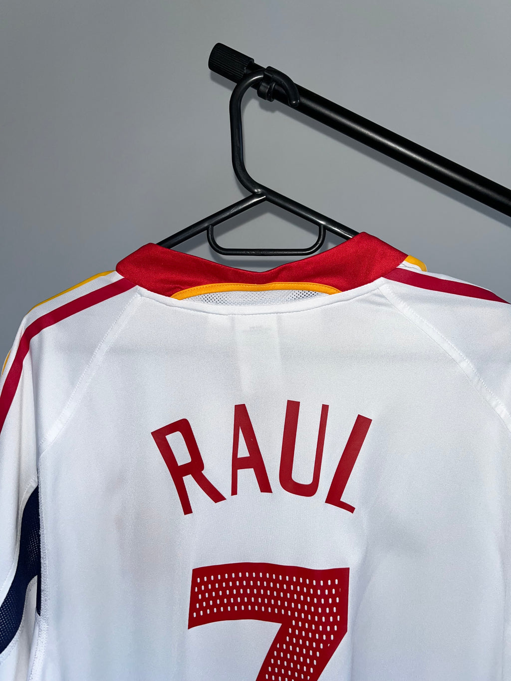 Jersey Original España Eurocopa 2004 Visita Raul 600210 Adidas