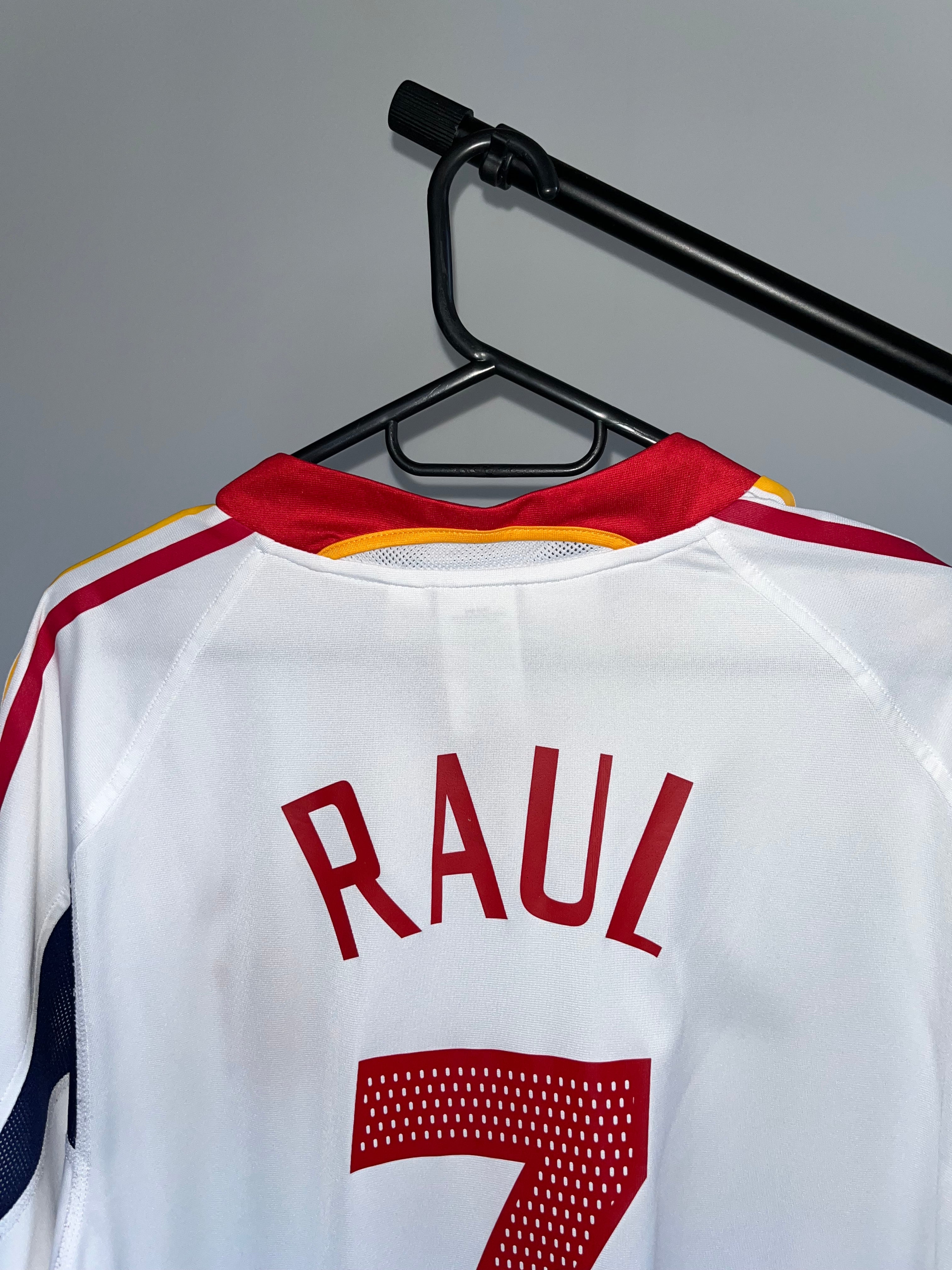 Jersey Original España Eurocopa 2004 Visita Raul 600210 Adidas