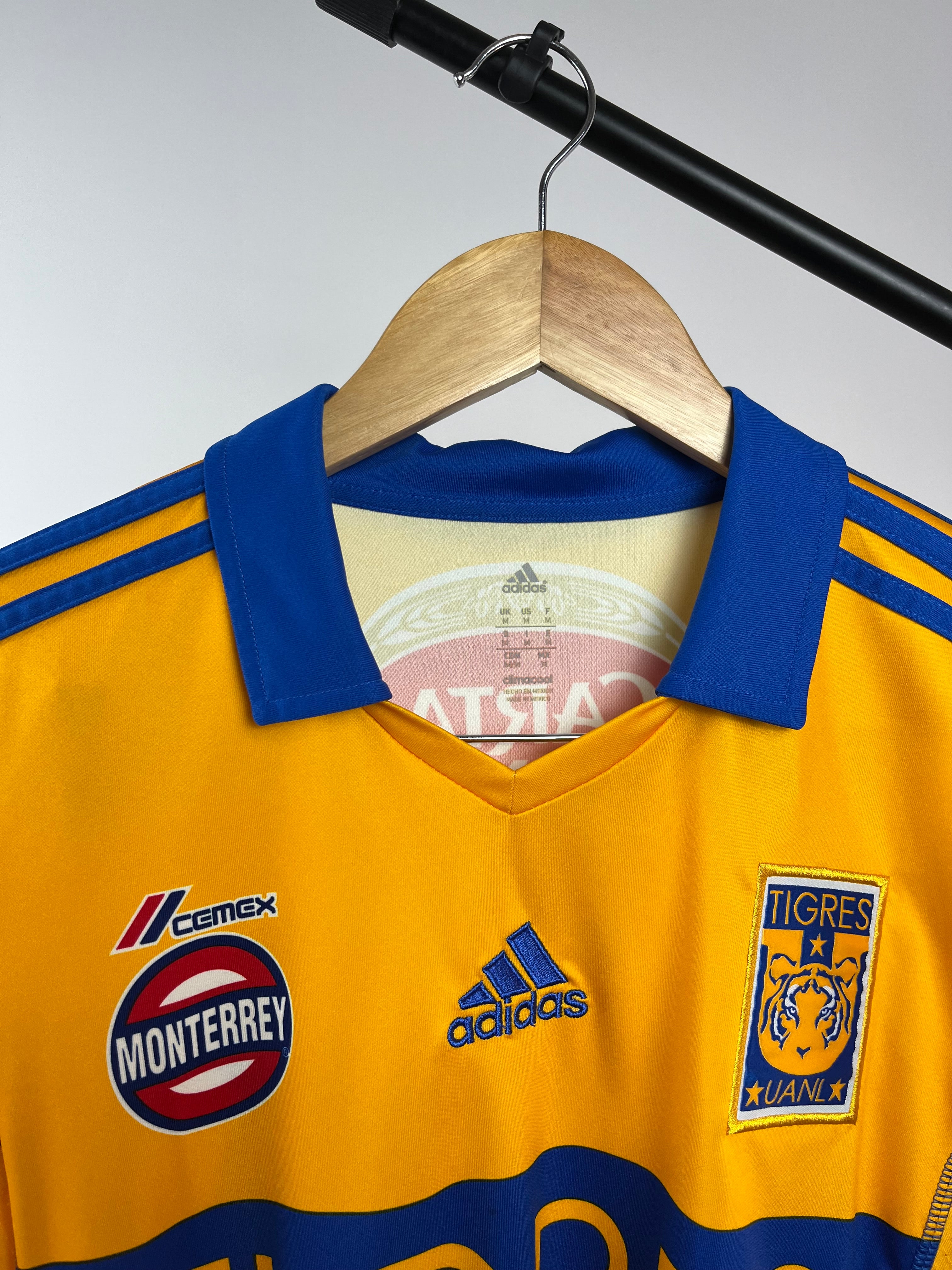 Jersey utileria Usada en Partido Liga MX de Ulises Zamora | Tigres UANL 2013/14 Local