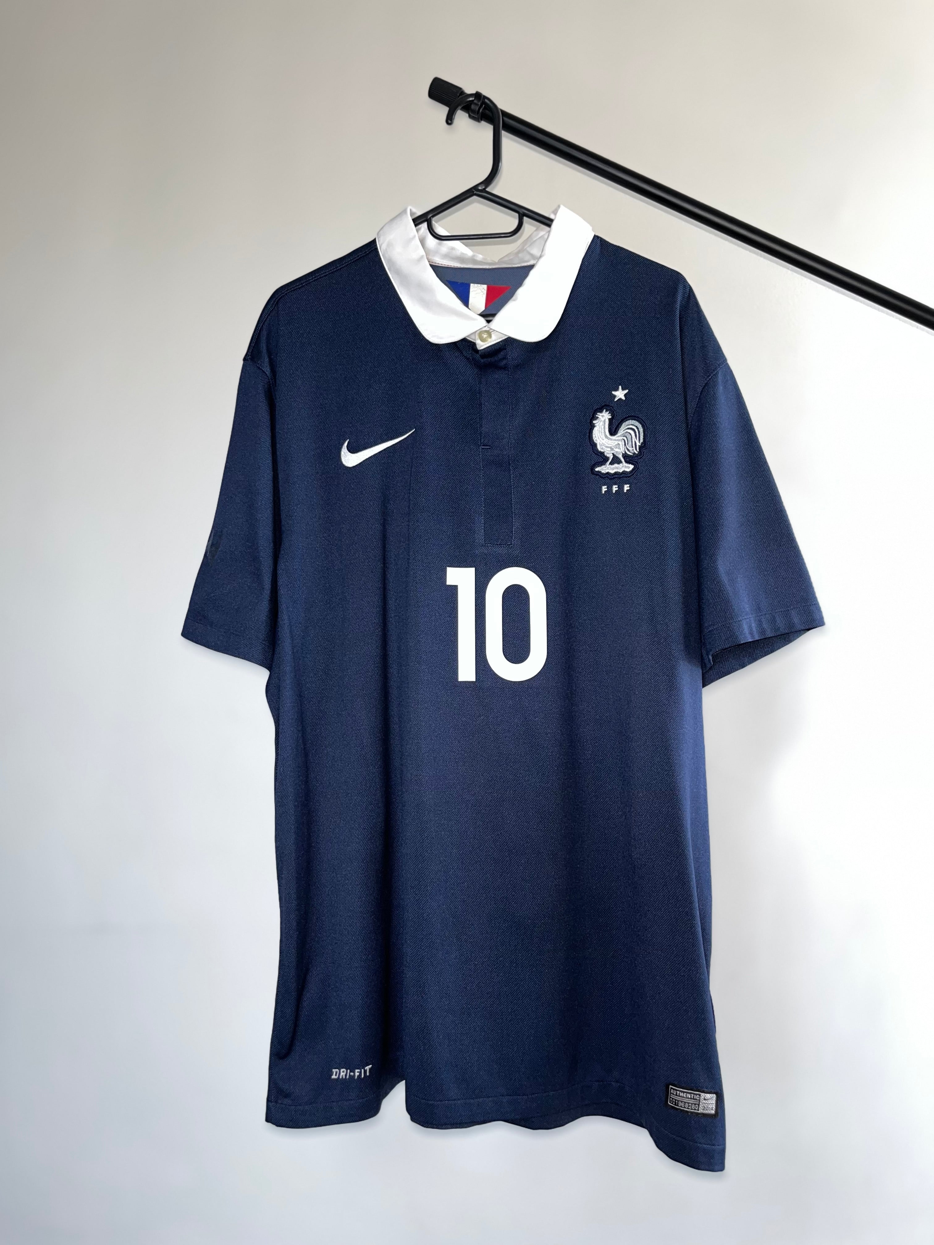 Jersey Original Francia Mundial 2014 Local Benzema 577926-410 Nike