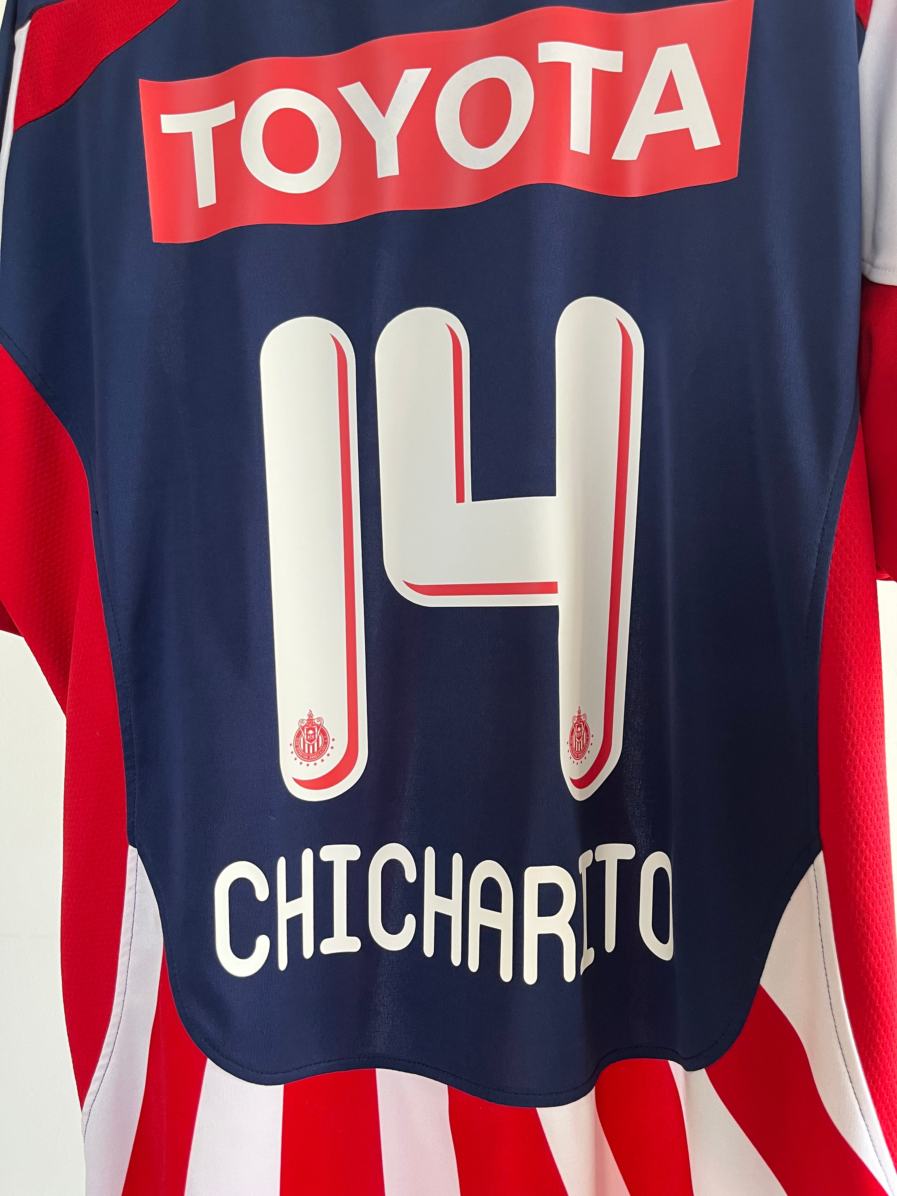 Jersey Original Chivas 2008/09 Local Javier Chicharito Reebok Retro/Vintage