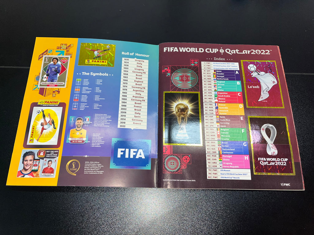 Álbum Panini Mundial Qatar 2022 Original 100% Lleno