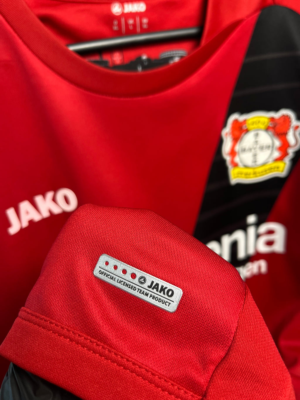 Jersey Original Bayern 04 Leverkusen 2016/17 Visita Chicharito BA4216A Jako