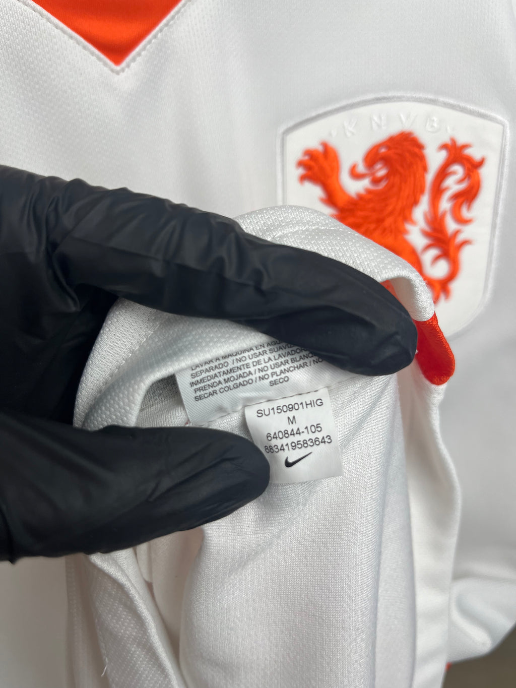 Jersey Original Holanda 2015/16 Visita Van Persie 640844-105 Nike