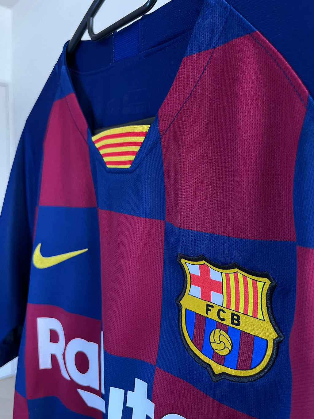 Jersey Original Barcelona 2019/20 Local Messi AJ5532-456 Nike