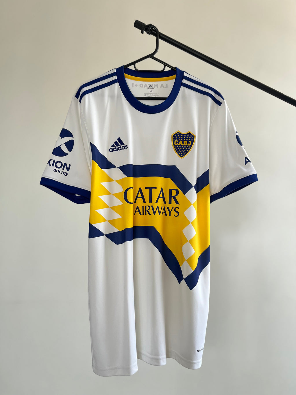 Jersey Original Boca Juniors 2020/21 Visita Carlos Tevez GL4171 Adidas