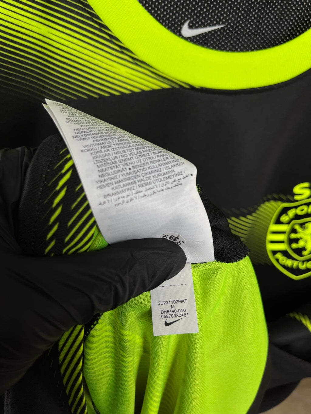 Jersey de Utilería de Mateus Fernandes | Sporting CP Europa League vs Juventus
