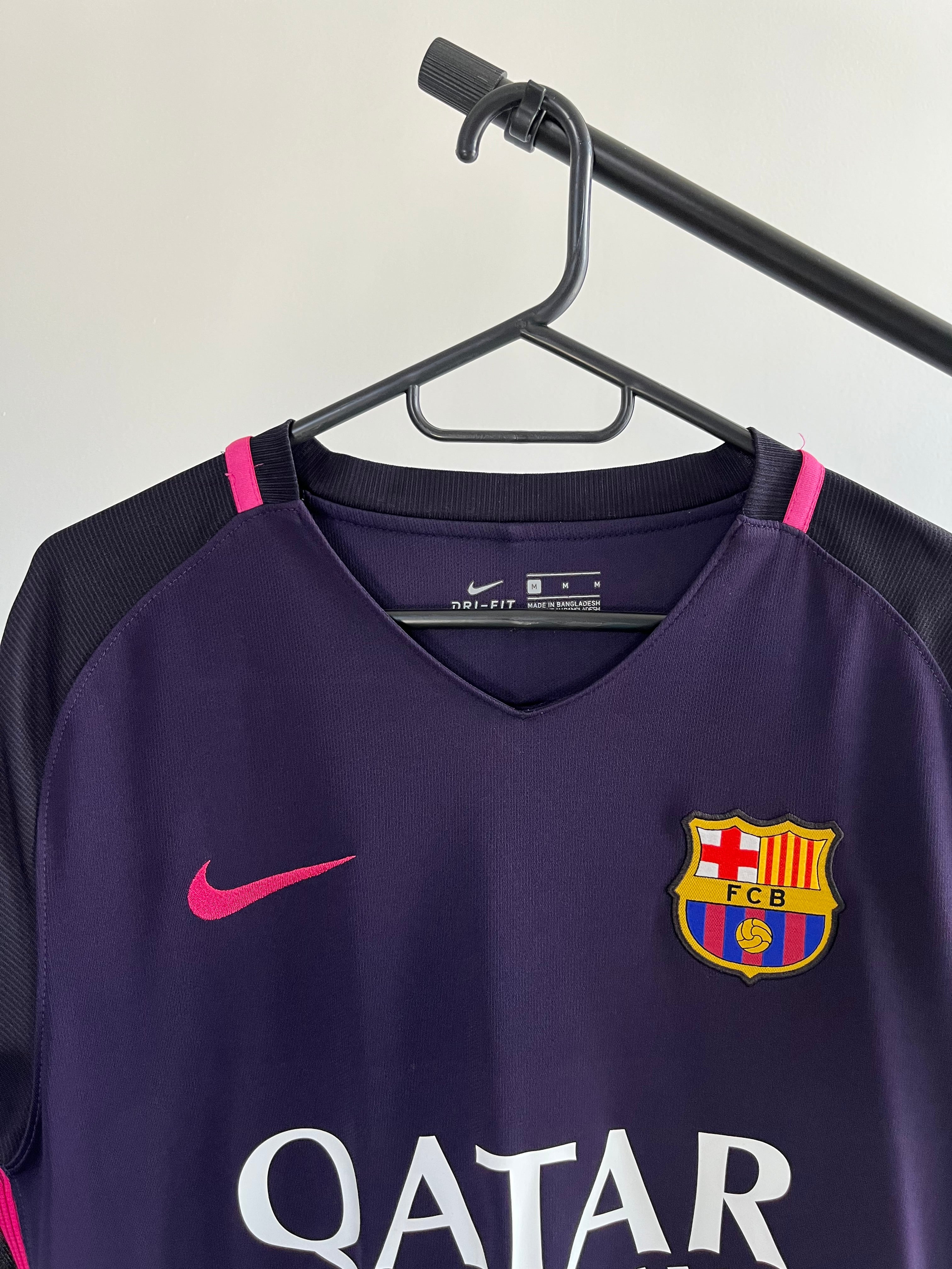 Jersey Original Barcelona 2016/17 Visita Messi 776844-525 Nike