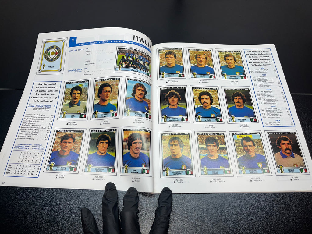 Álbum Panini Reedición Argentina 1978 Original 100% Lleno