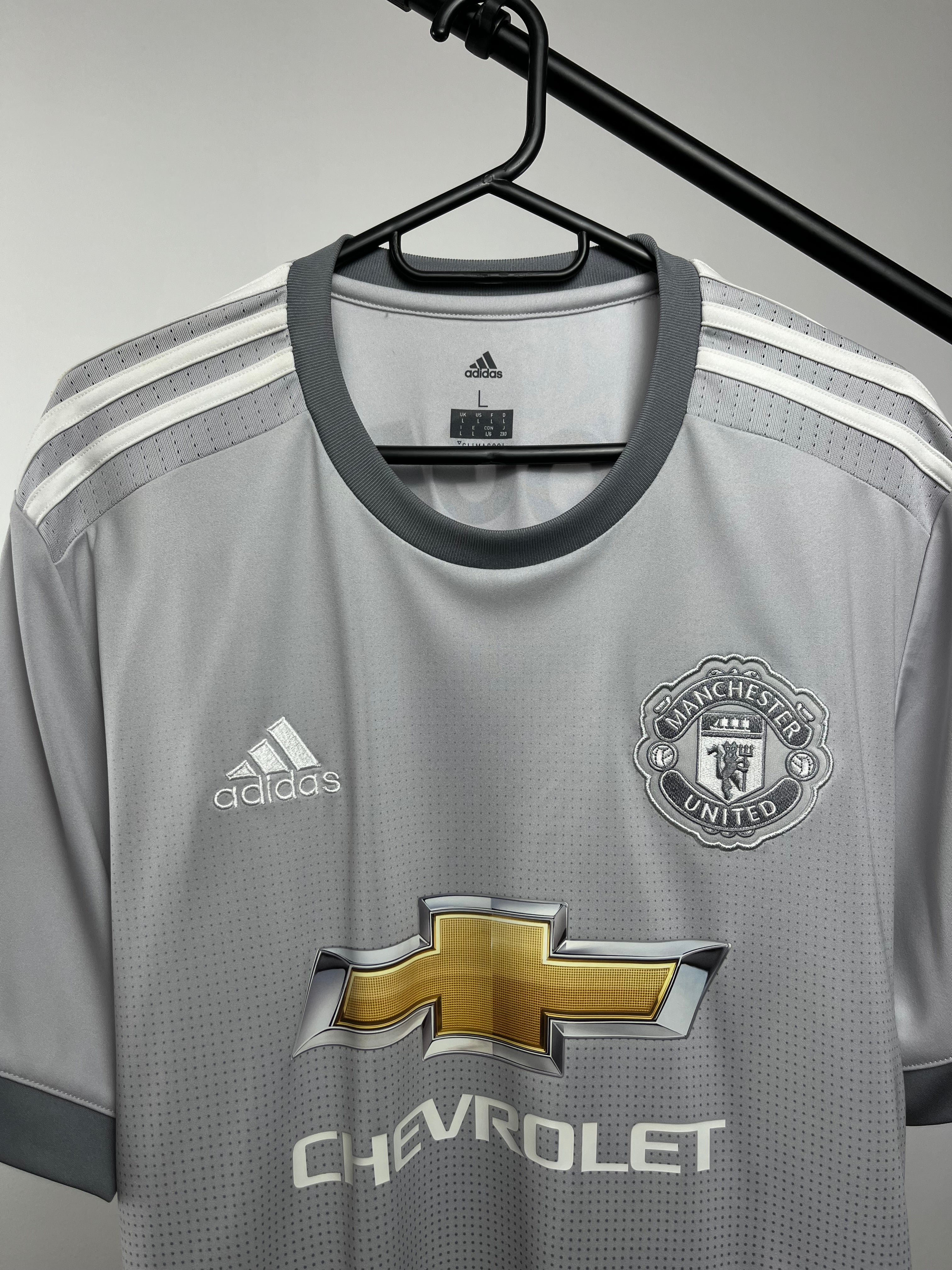 Jersey Original Manchester United 2017/18 3era Pogba AZ7565 Adidas