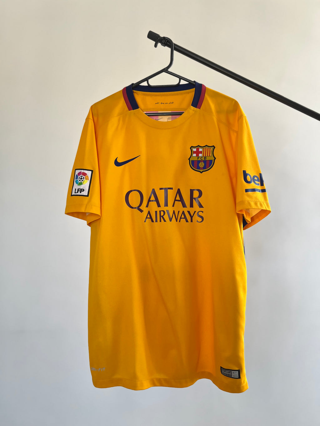 Jersey Original Barcelona 2015/16 Visita Messi 658785-740 Nike