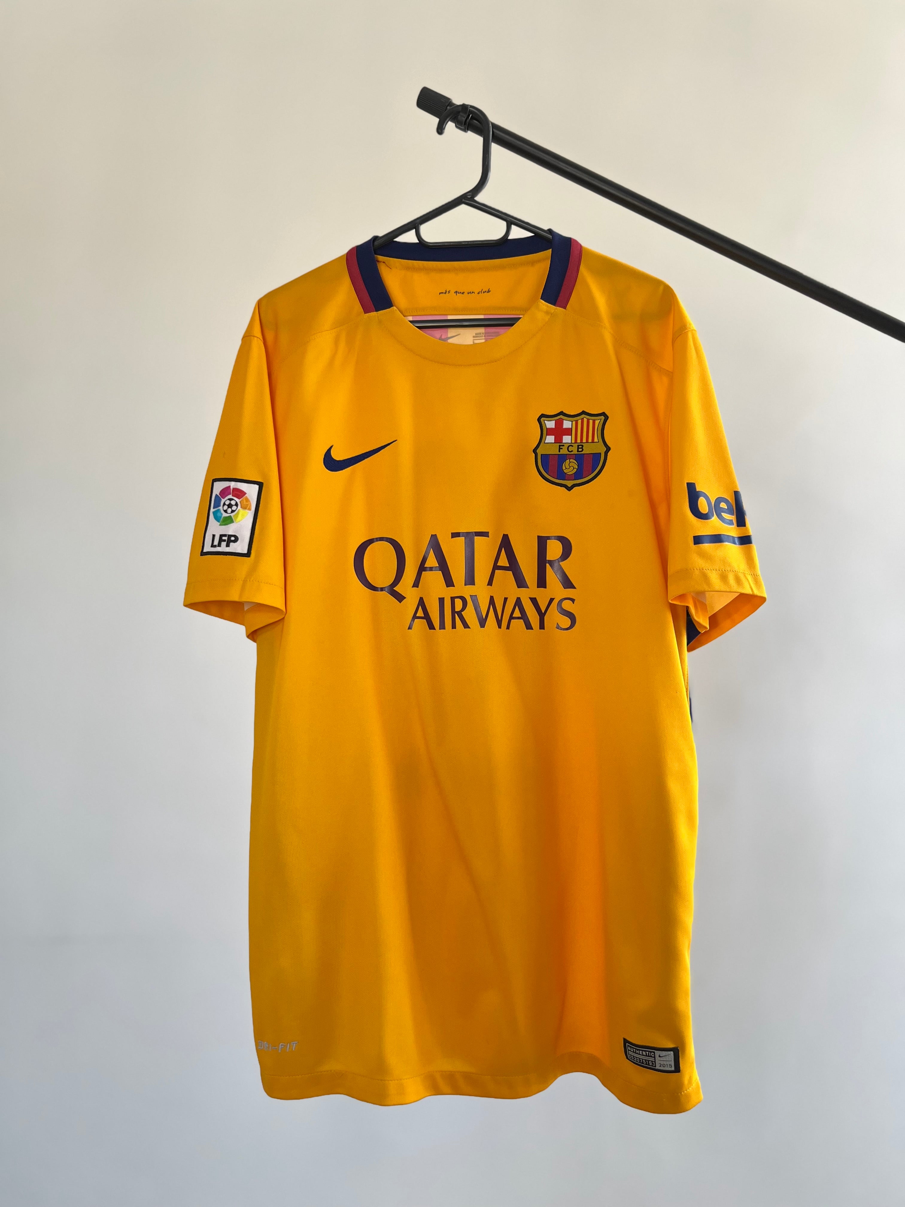 Jersey Original Barcelona 2015/16 Visita Messi 658785-740 Nike