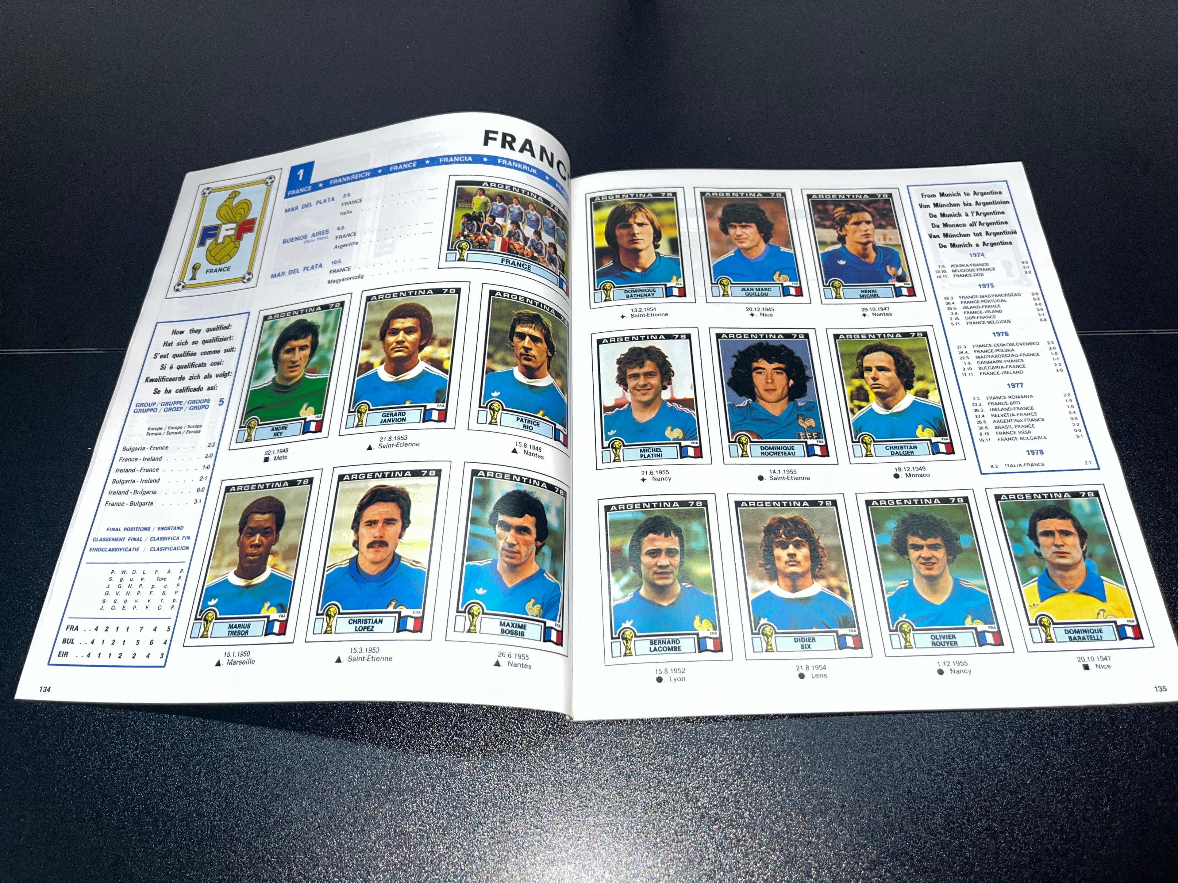 Álbum Panini Reedición Argentina 1978 Original 100% Lleno