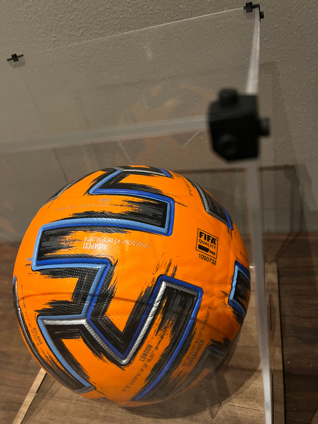 Balón Oficial de Utilería UEFA EURO 2020 | Edición Invierno Match Issued