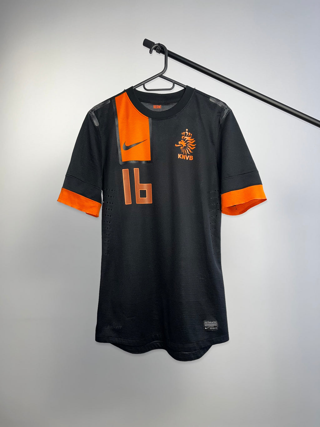 Jersey Original Holanda Eurocopa 2012 Visita Van Persie 447407-010 Nike Version Jugador