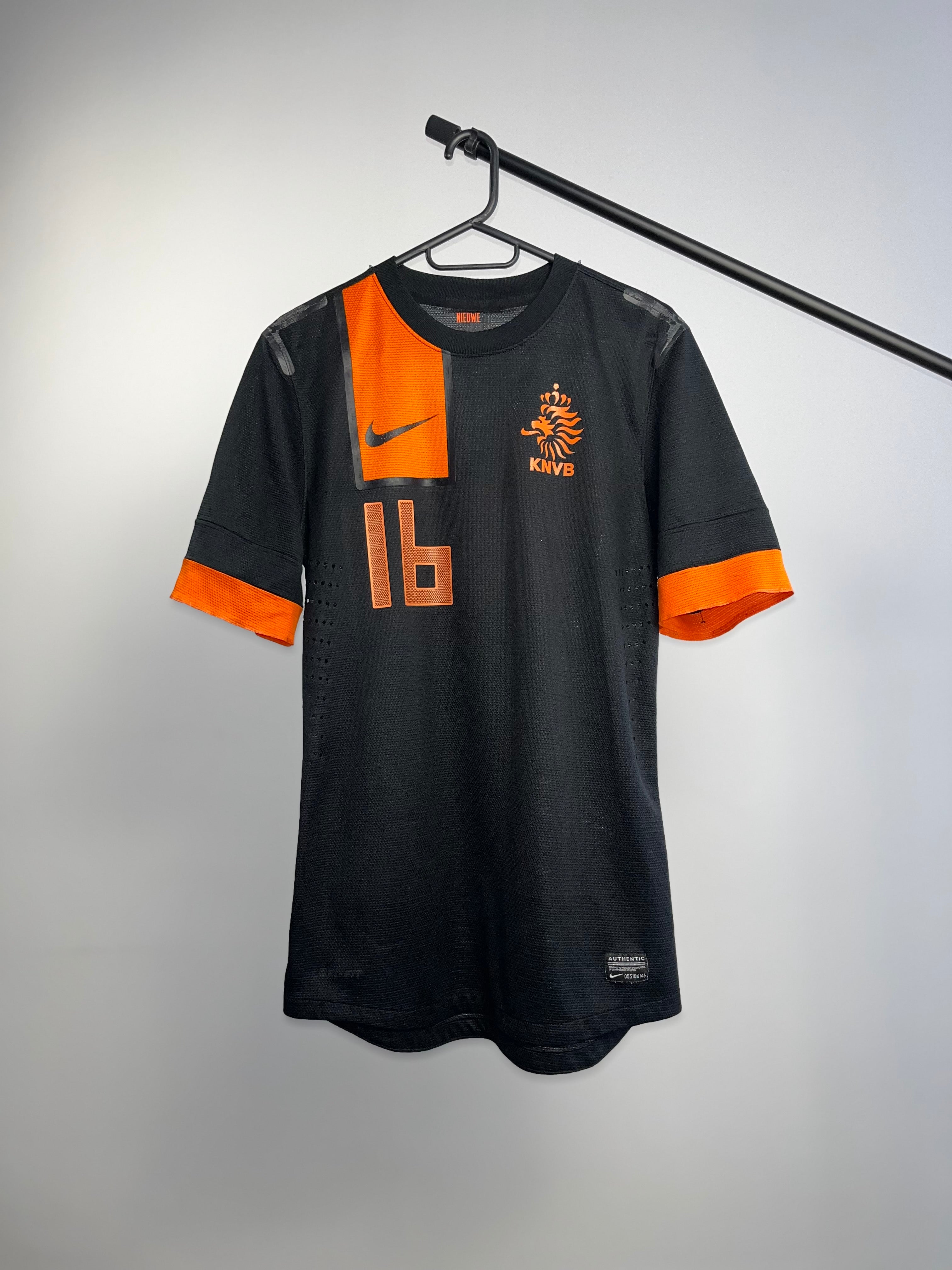 Jersey Original Holanda Eurocopa 2012 Visita Van Persie 447407-010 Nike Version Jugador