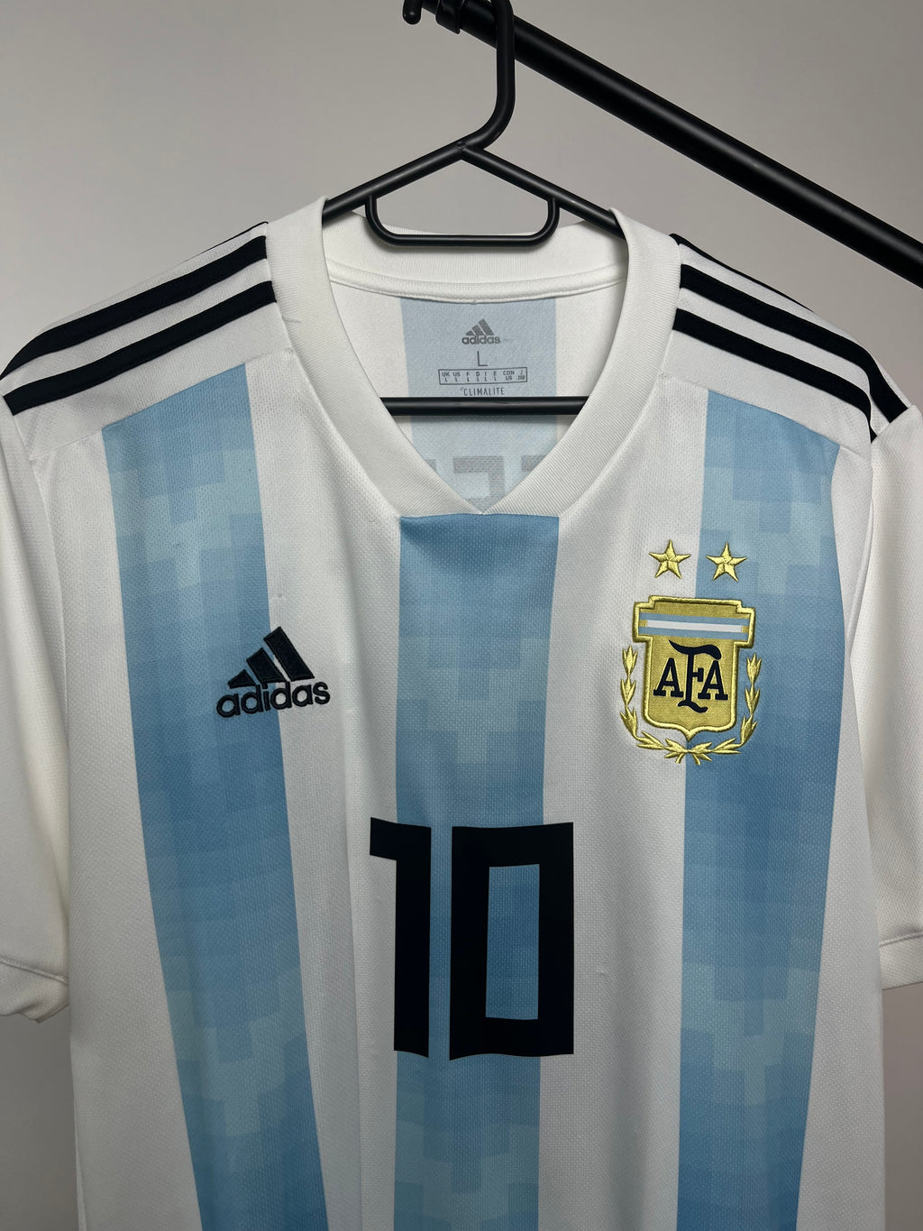 Jersey Original Argentina Mundial 2018 Local Messi BQ9324 Adidas