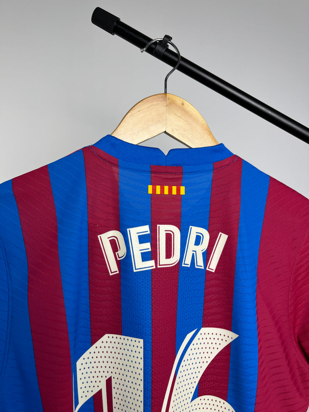 Jersey de Utilería de Pedri | Barcelona vs Atlético de Madrid 2021/22 Spare Match Issued