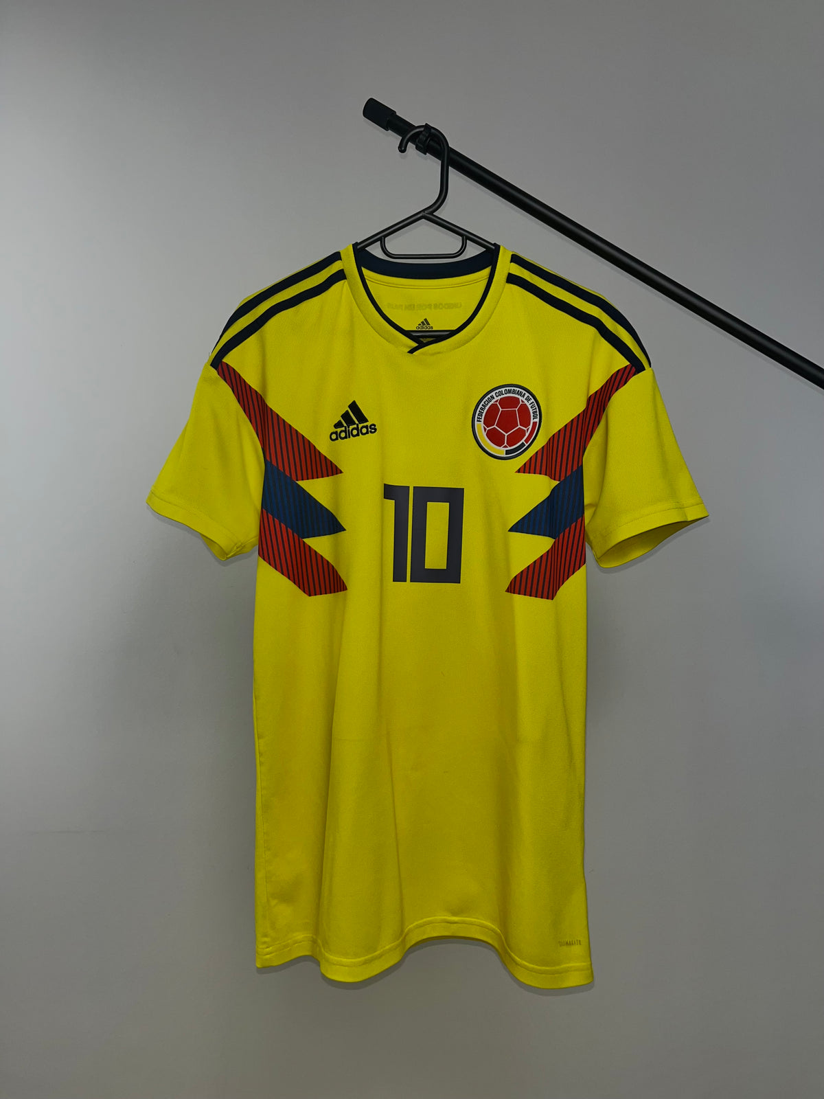 Jersey Original Colombia mundial Rusia 2018 local James CW1526 Adidas