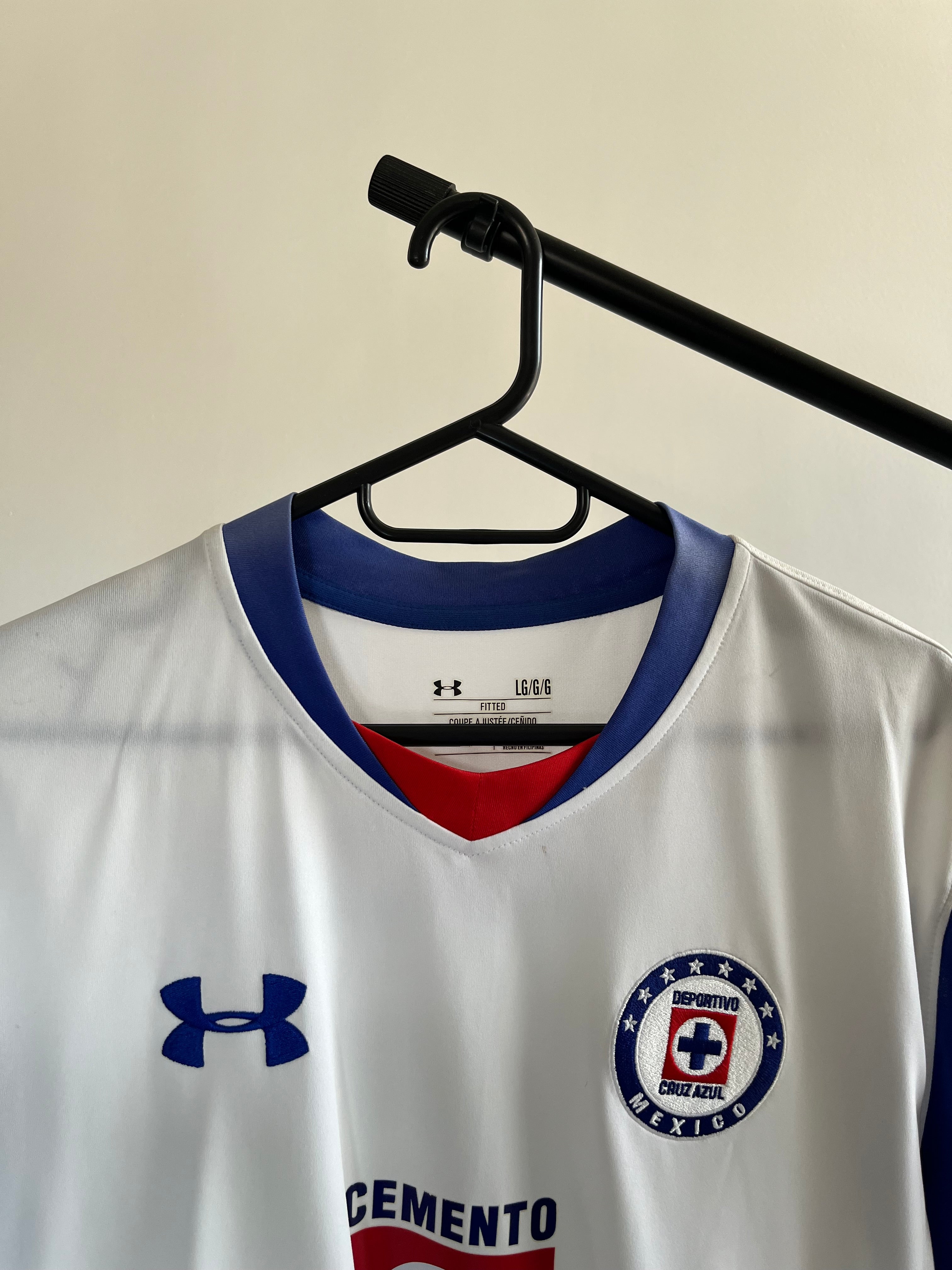 Jersey Original Cruz Azul 2014/15 Visita Chaco Gimenez Under Armour 1245247