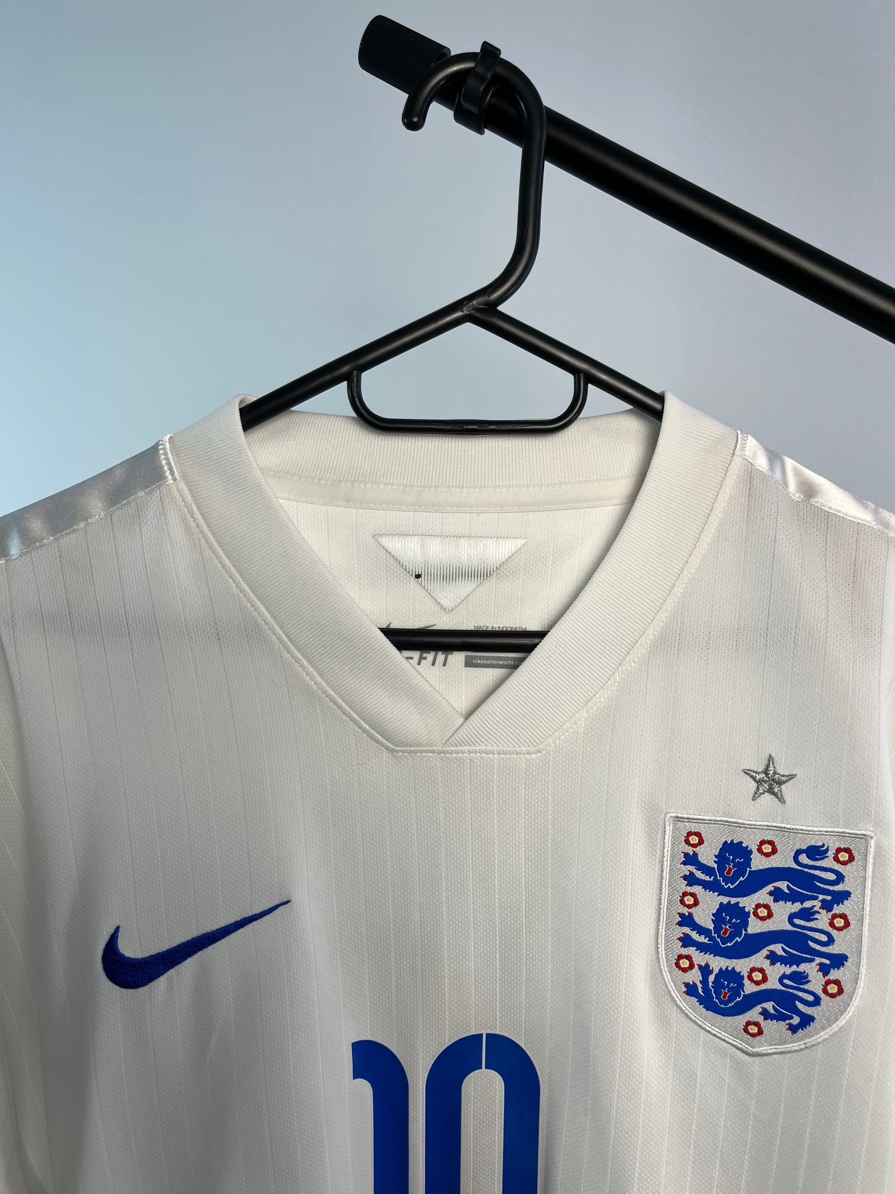 Jersey Original Inglaterra Mundial 2014 Local Rooney 588101-105 Nike