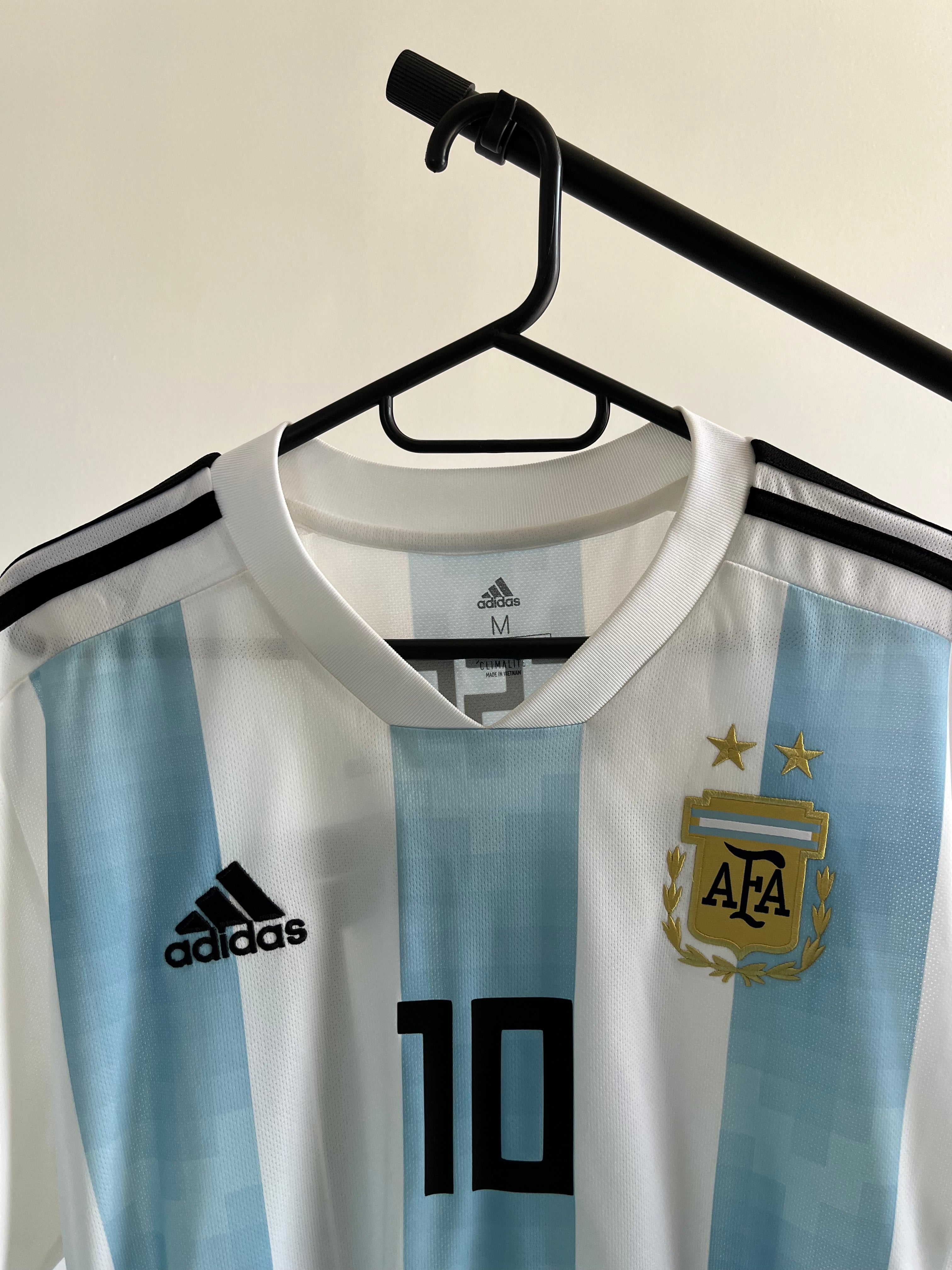 Jersey Original Argentina Mundial 2018 Local Messi BQ9324 Adidas