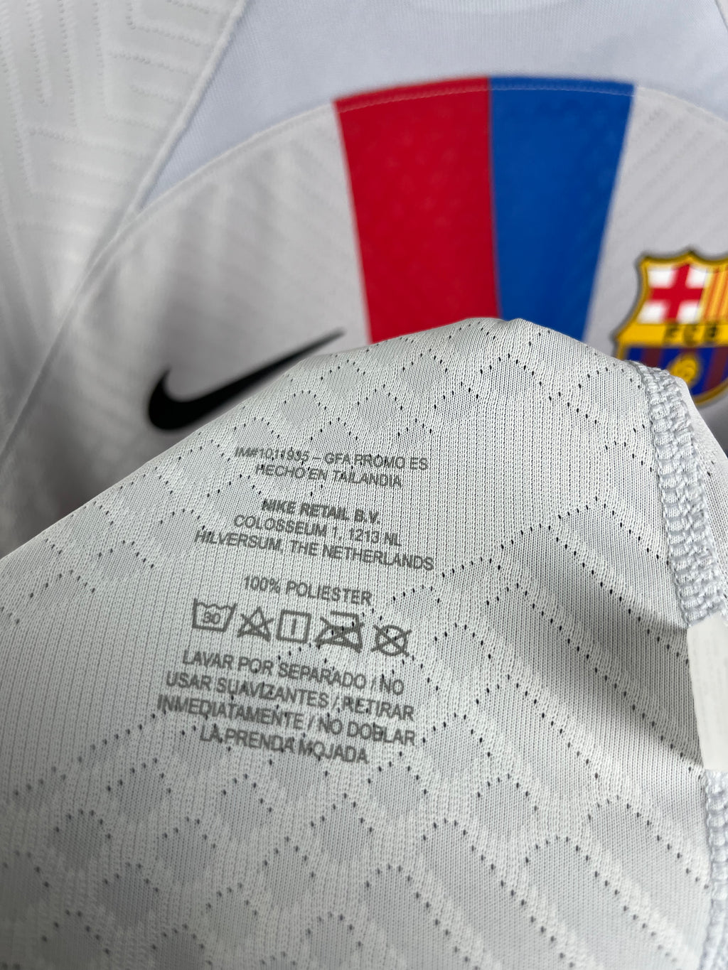 Jersey de Utilería de Pedri | Barcelona vs Cádiz 2022 Spare Match Issued