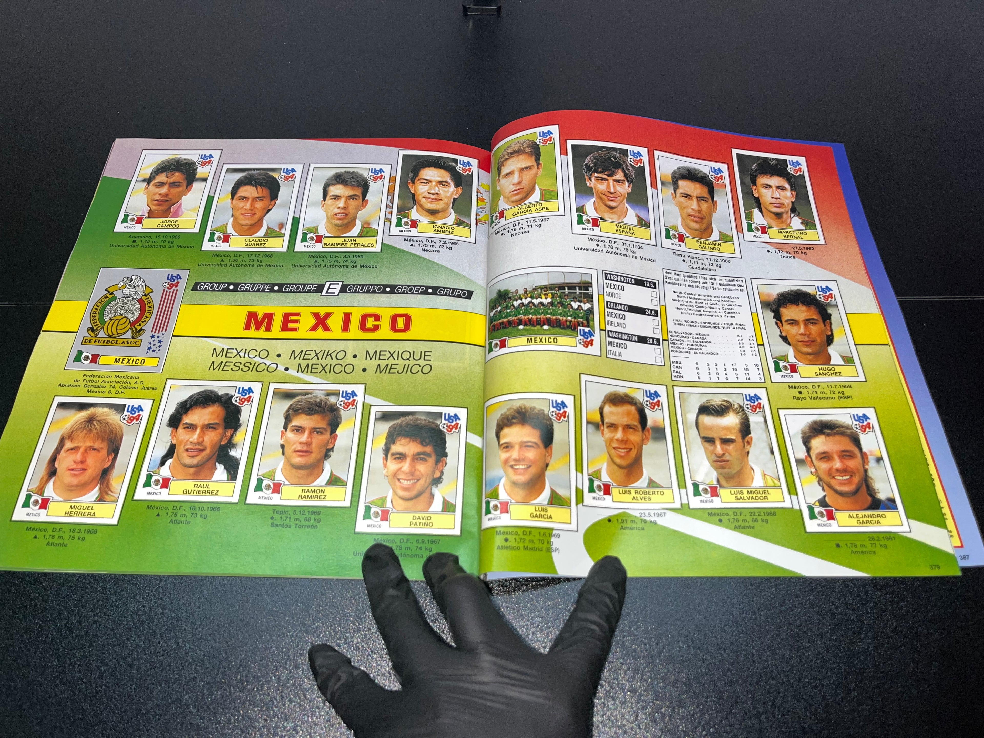 Álbum Panini Reedición USA 1994 Original 100% Lleno