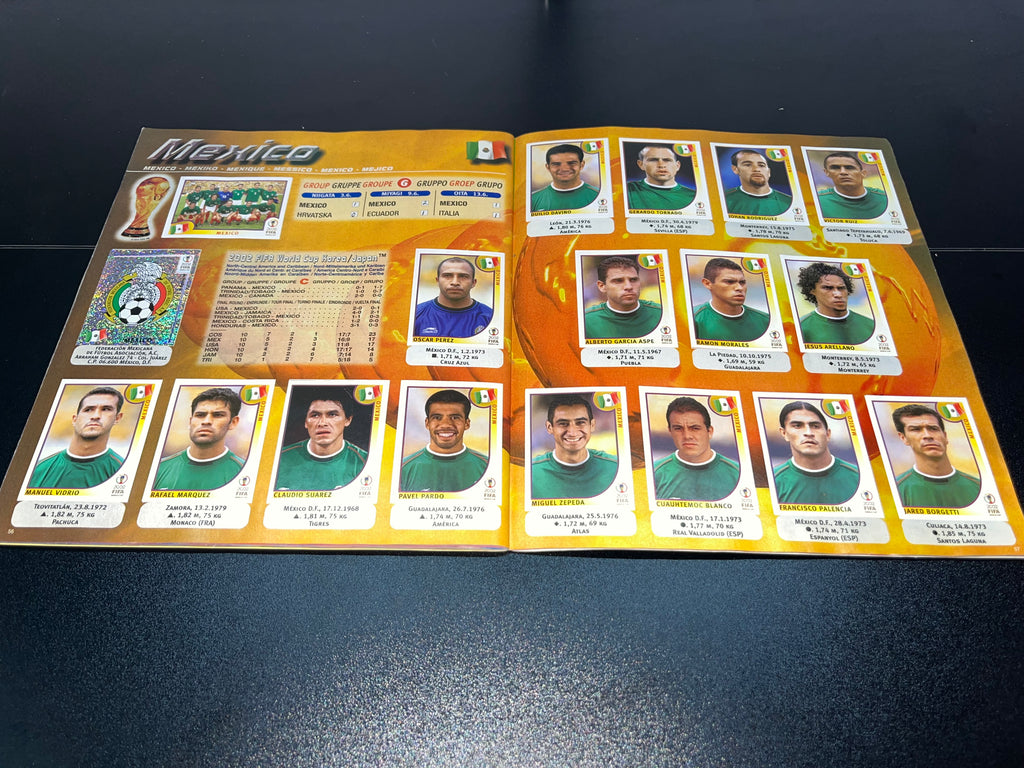 Álbum Panini Mundial Corea-Japón 2002 Original 100% Lleno