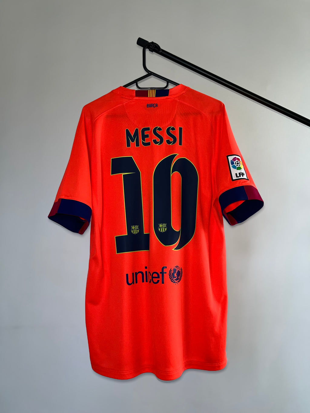Jersey Original Barcelona 2014/15 Visita Messi 610595-672 Nike