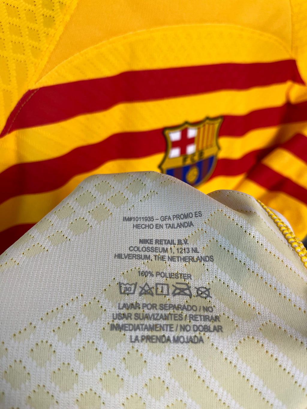 Jersey de Utilería de Robert Lewandowski | Barcelona Campeón LaLiga 2022/23 Spare Match Issued