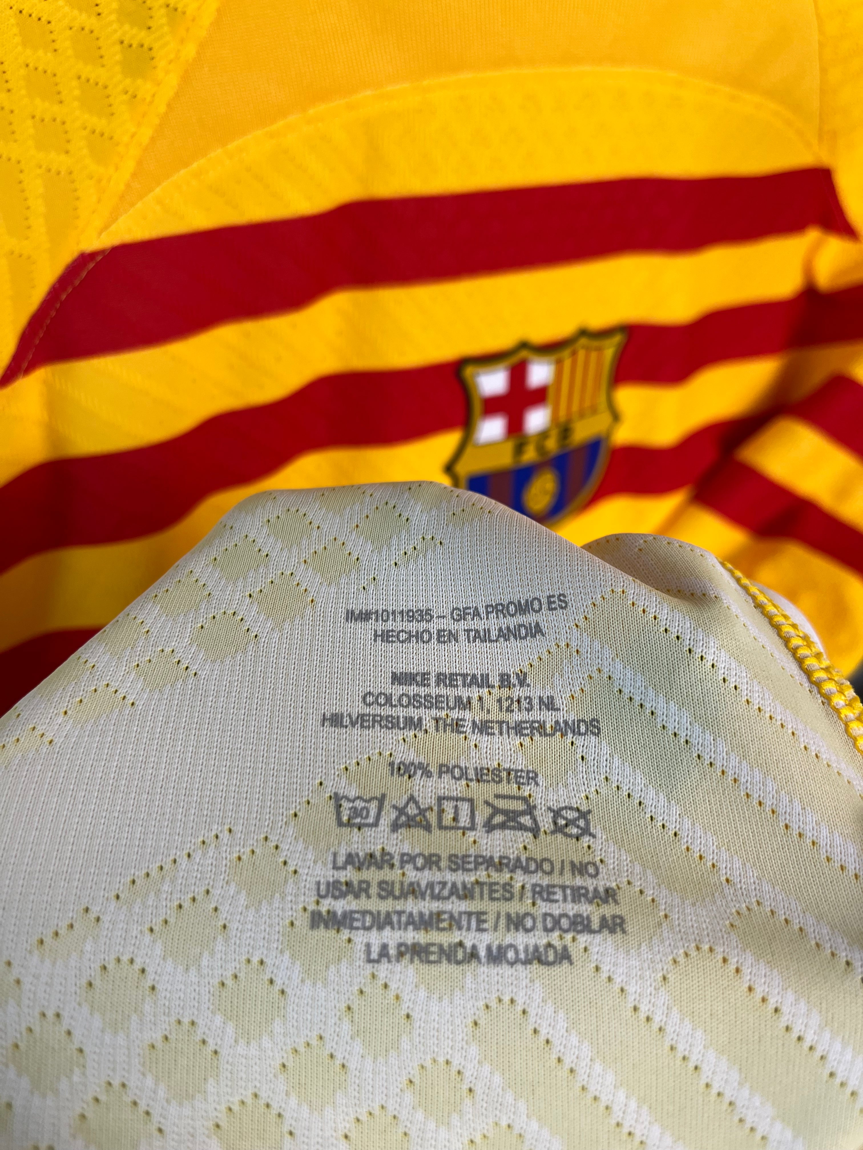 Jersey de Utilería de Robert Lewandowski | Barcelona Campeón LaLiga 2022/23 Spare Match Issued
