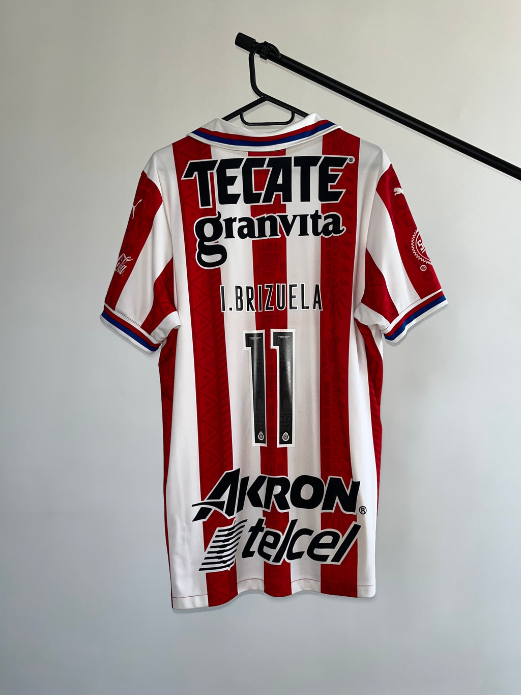 Jersey Original Chivas 2020/21 Local Brizuela y Beltran 763048-01 Puma (2 Opciones: Brizuela o Beltran)