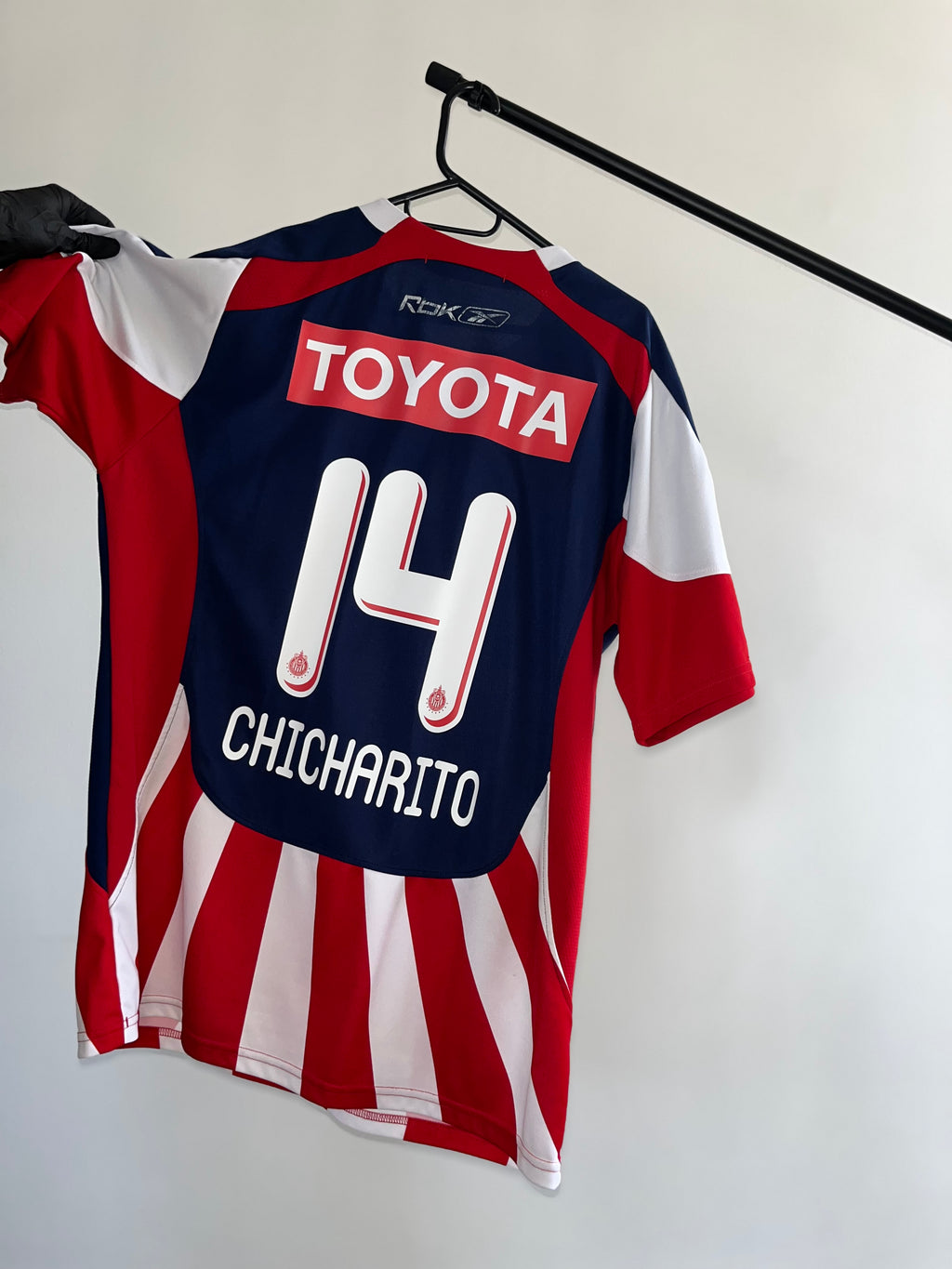 Jersey Original Chivas 2008/09 Local Javier Chicharito Reebok Retro/Vintage