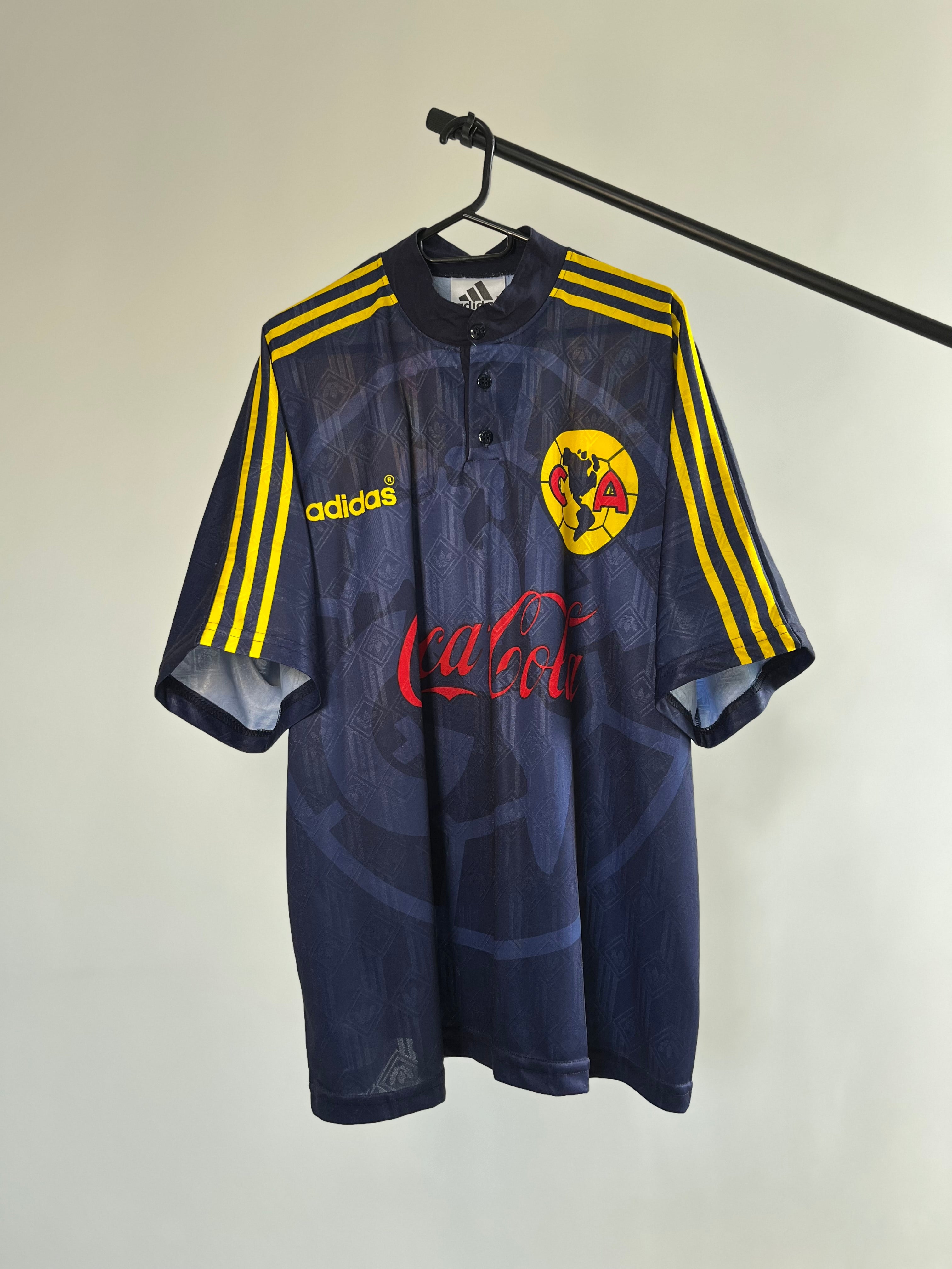 Jersey Original America 1997/98 Visita Cuauhtémoc Blanco Adidas Coca Cola