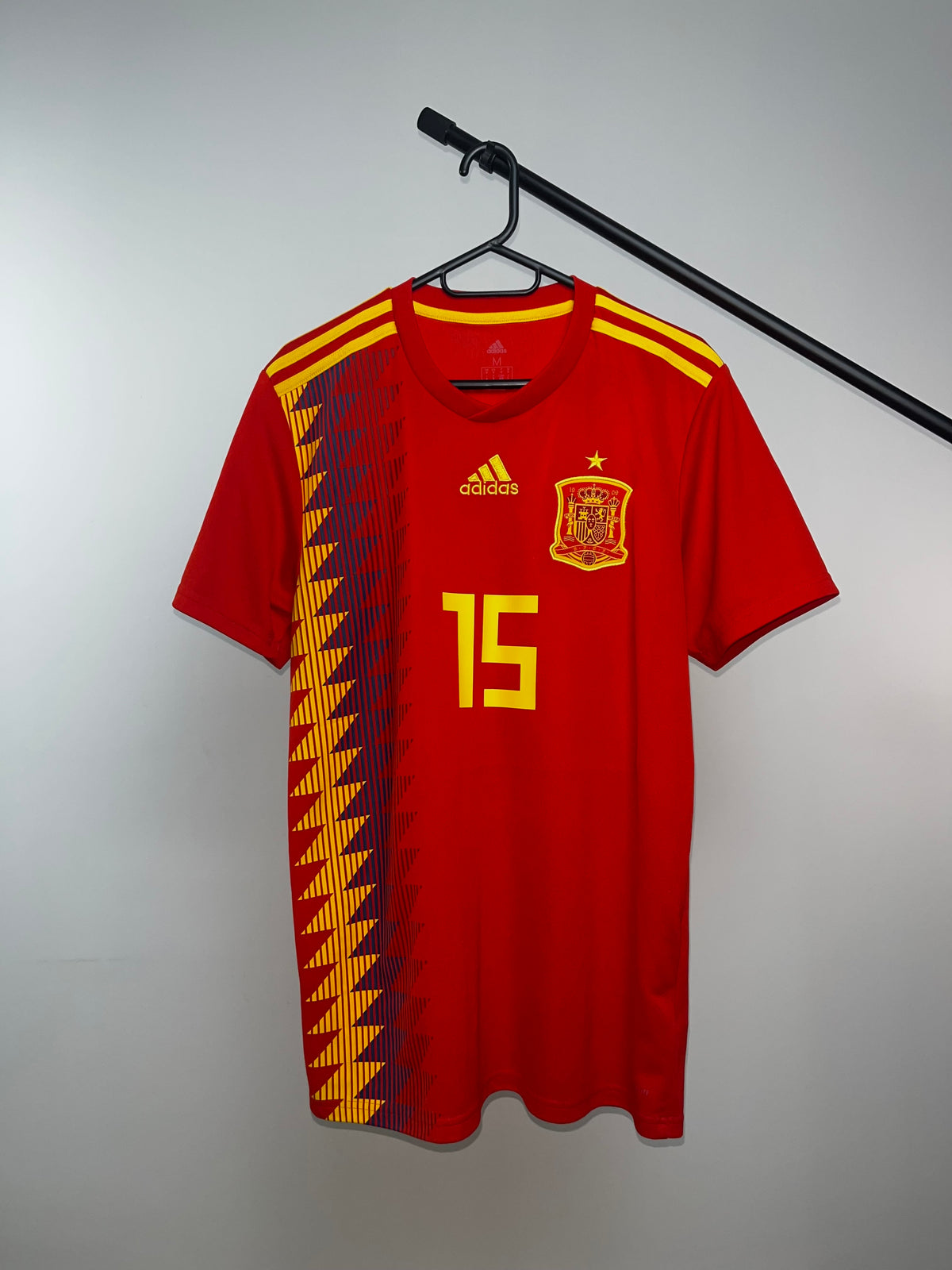 Jersey Original España Mundial 2018 Local Sergio Ramos CX5355 Adidas