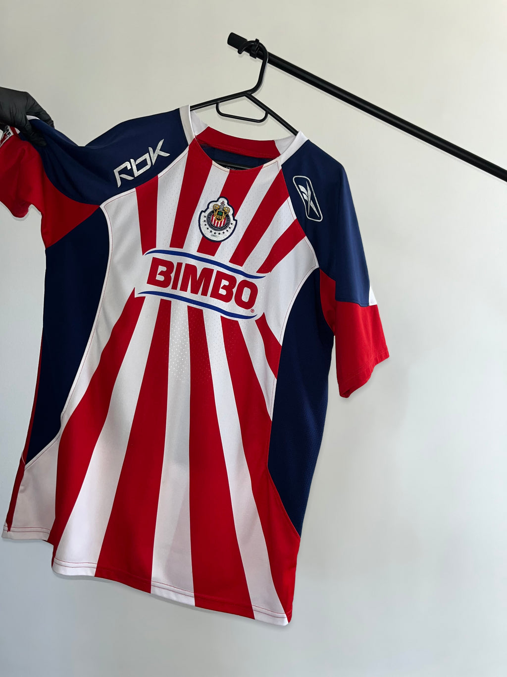 Jersey Original Chivas 2008/09 Local Javier Chicharito Reebok Retro/Vintage