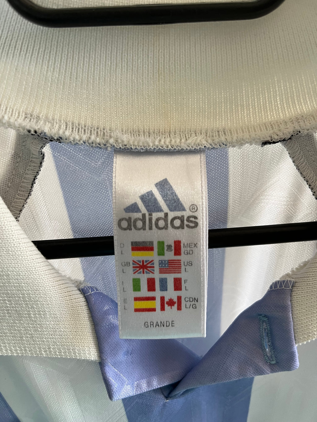 Jersey Original Argentina 1996/97 Local Riquelme Adidas