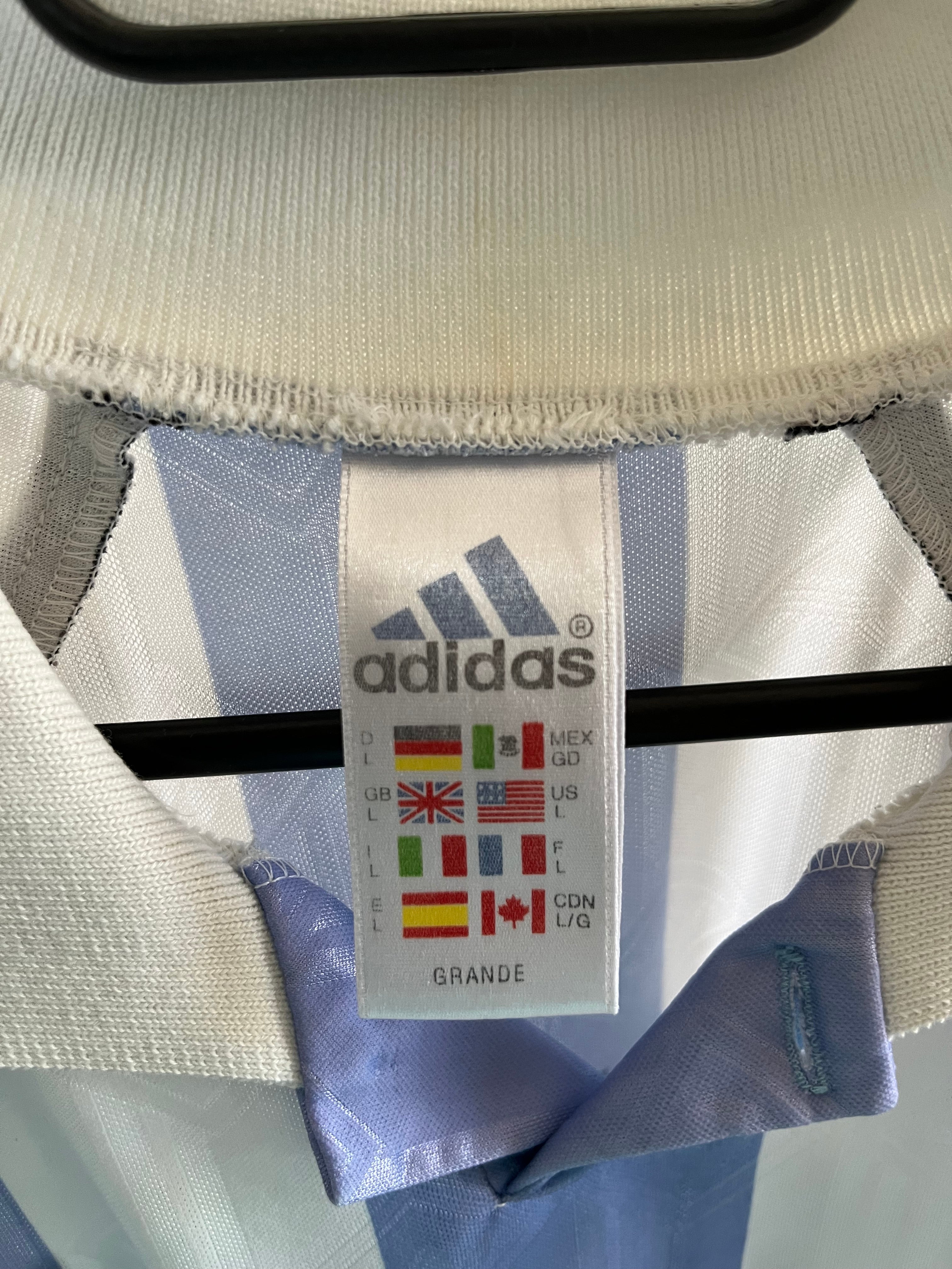 Jersey Original Argentina 1996/97 Local Riquelme Adidas