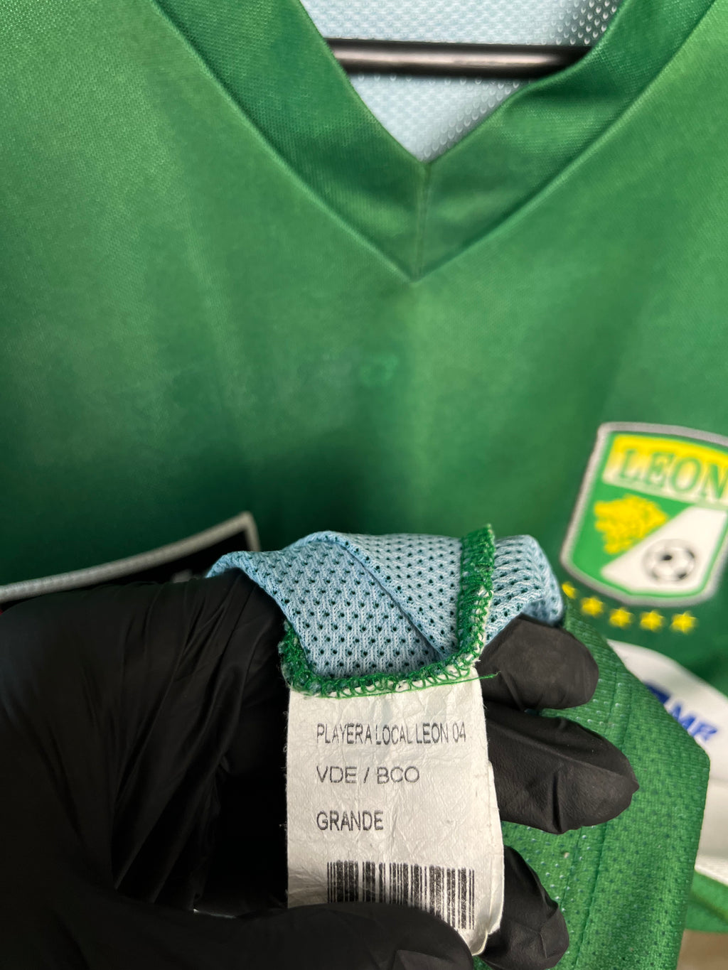 Jersey Original Leon FC 2004 Local Lotto Resistol (Retro,Vintage,Clasica)