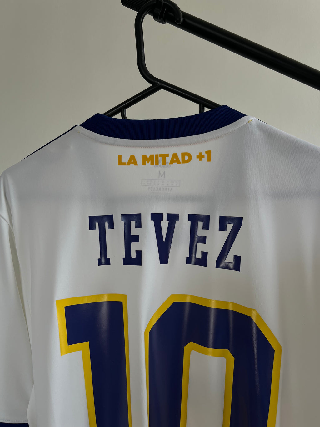 Jersey Original Boca Juniors 2020/21 Visita Carlos Tevez GL4171 Adidas